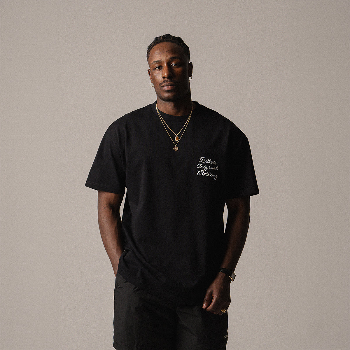 BLKVIS PRIMAVERA TEE - BLACK