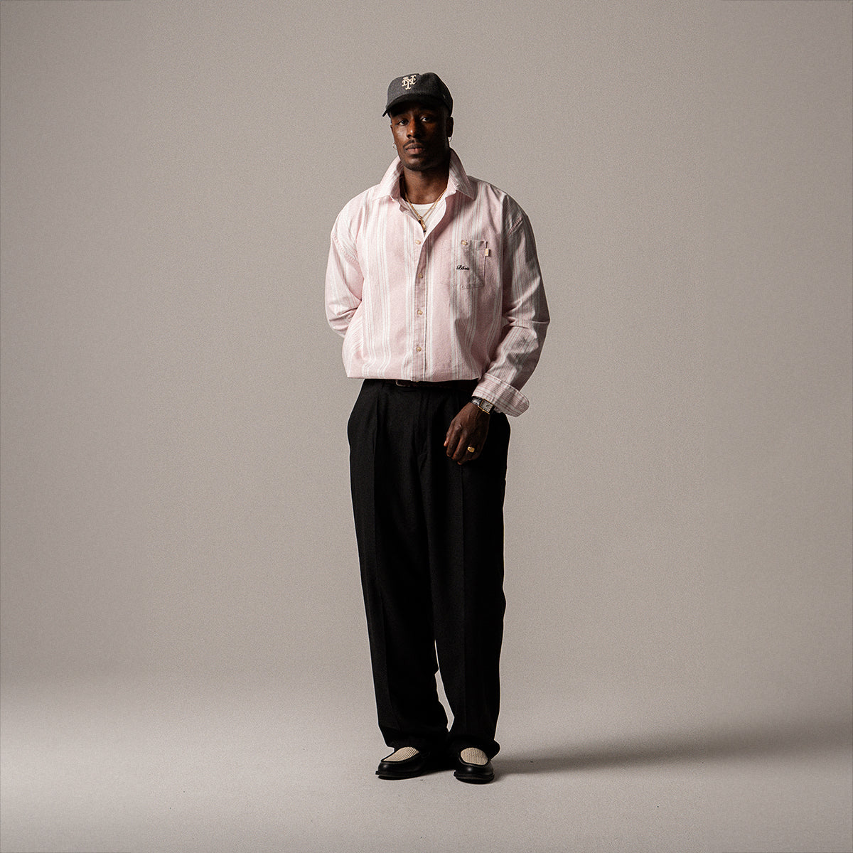 BLKVIS SCRIPT SHIRT - LILAS