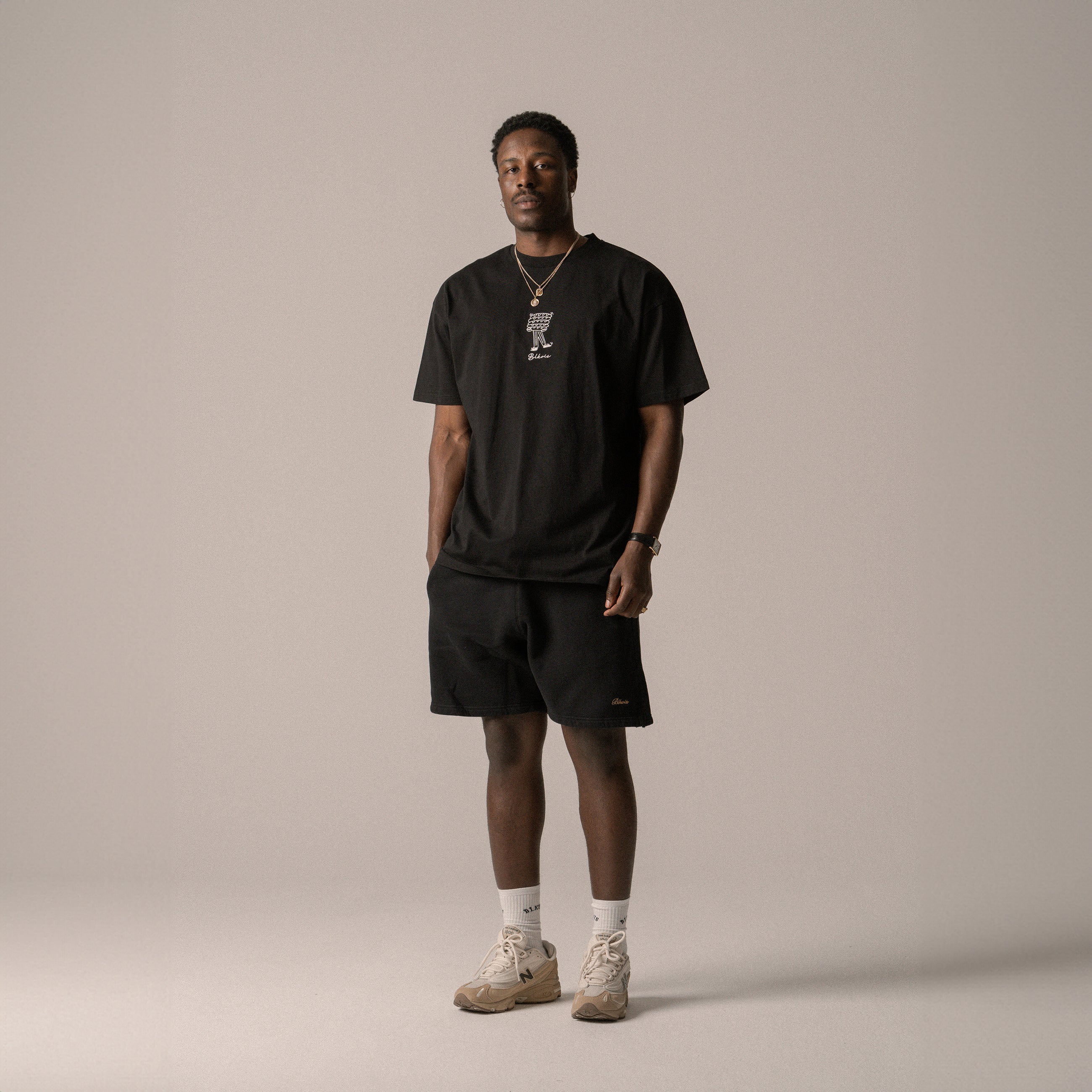 BLKVIS BAKERY TEE - BLACK