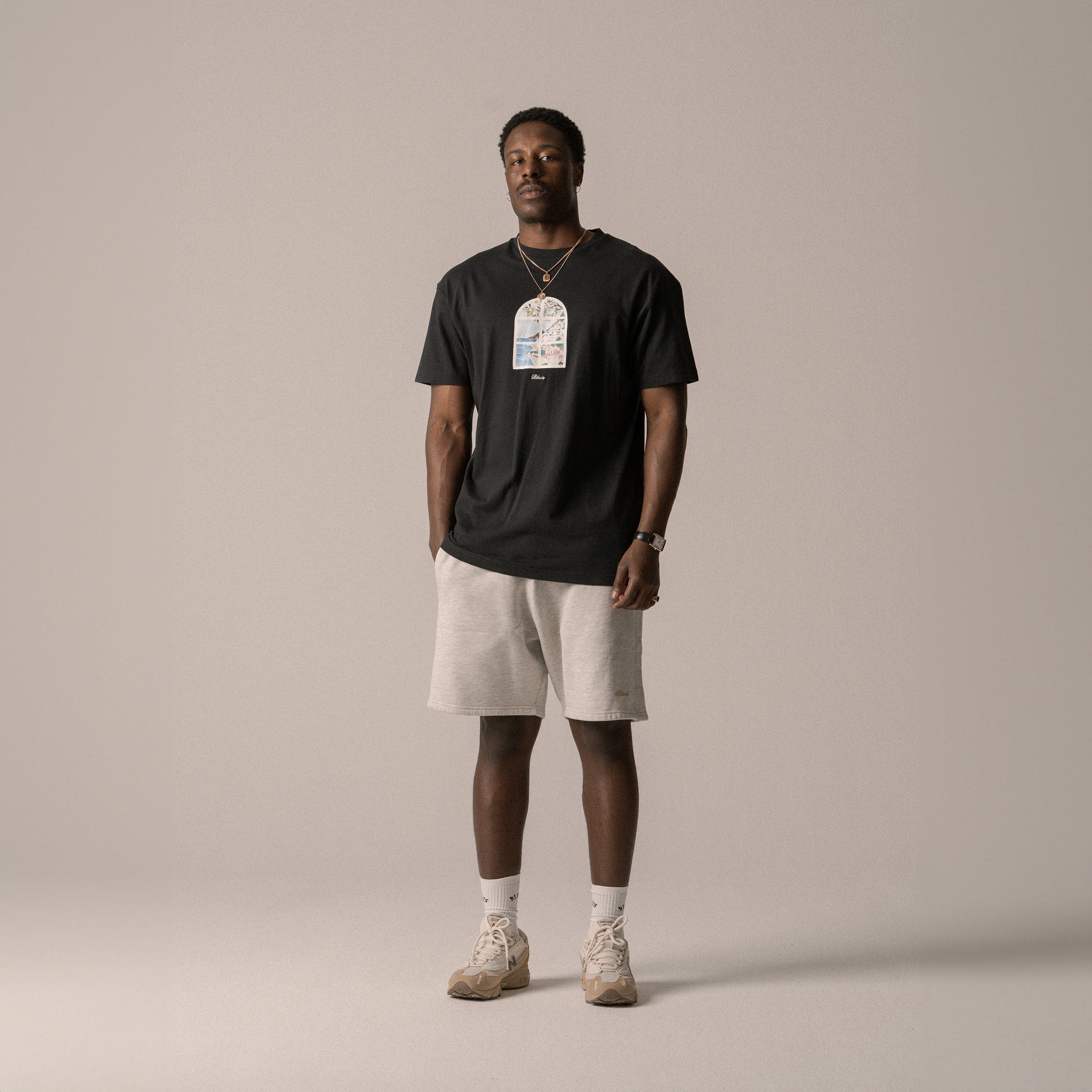 BLKVIS PAESAGGIO TEE - BLACK