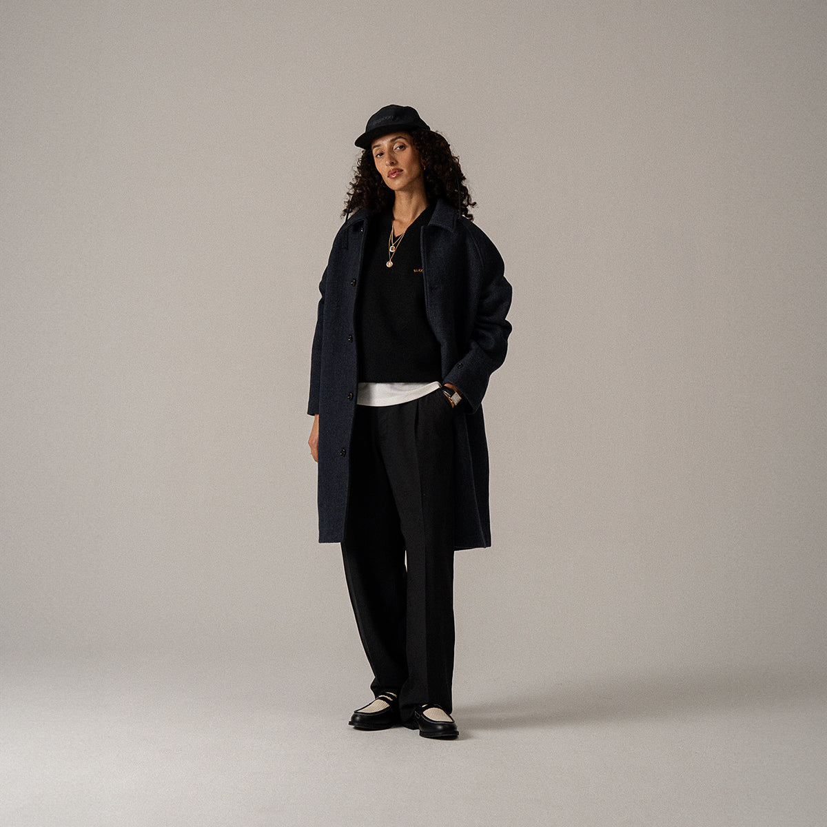 BLKVIS COSTELLO COAT - BLACK