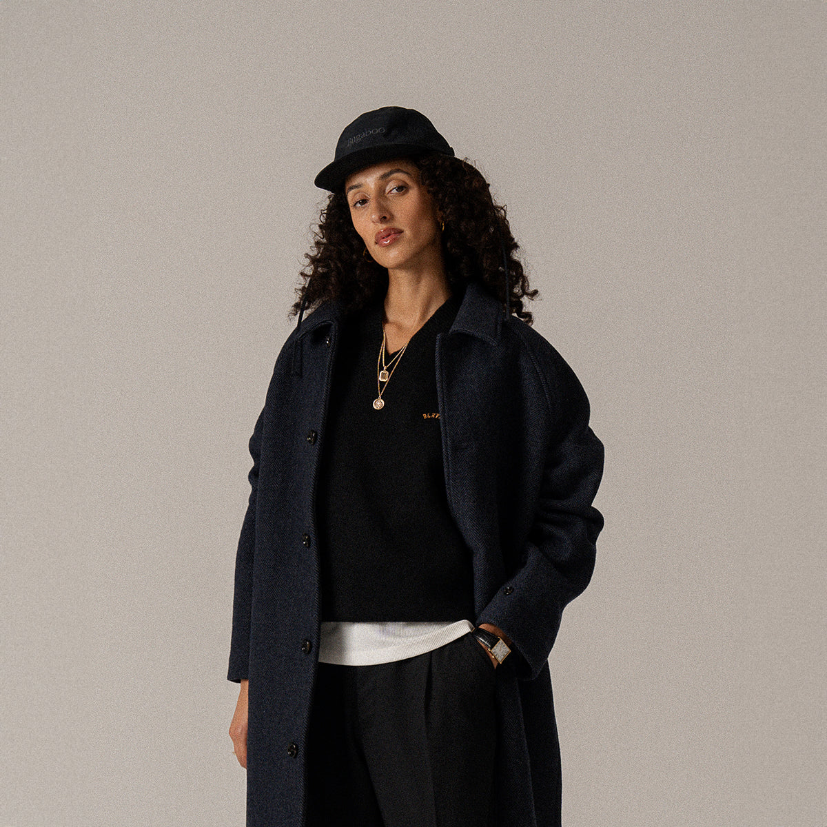 BLKVIS COSTELLO COAT - BLACK