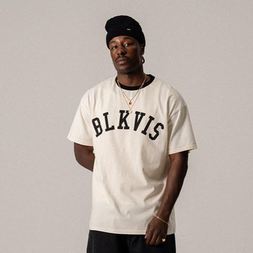 BLKVIS BIG LOGO TEE - ANTIQUE WHITE