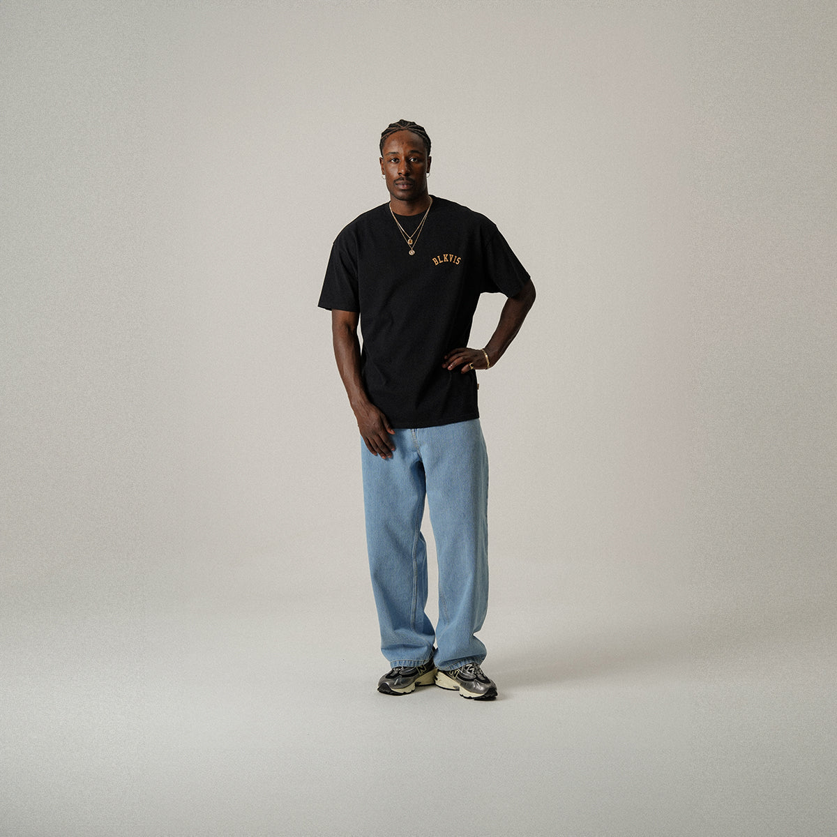 BLKVIS Logo Tee - BLACK