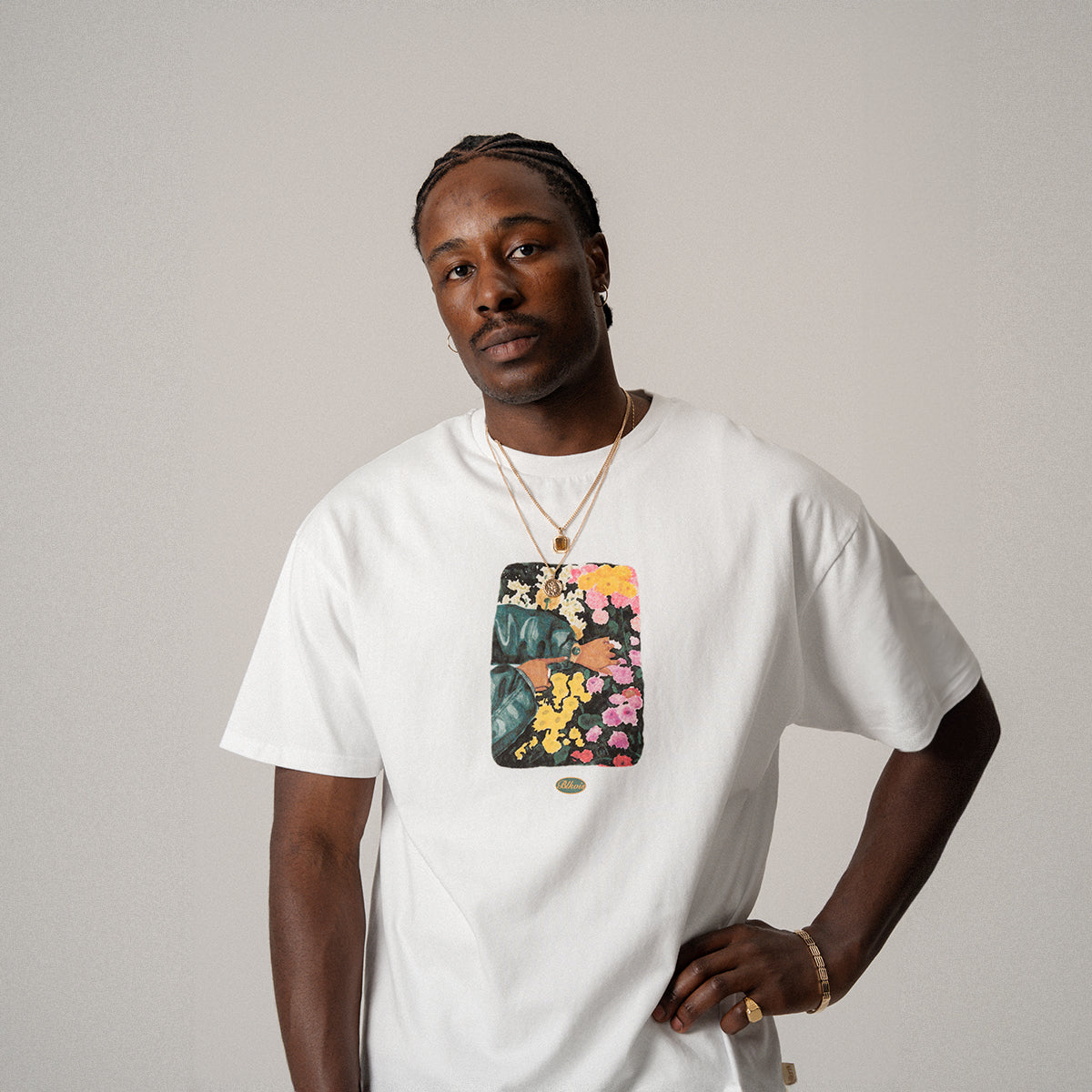 BLKVIS DAYDATE TEE - WHITE