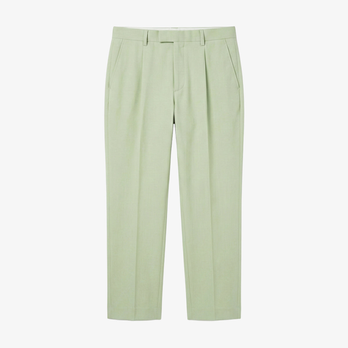 SUIT TROUSERS - LAUREL GREEN