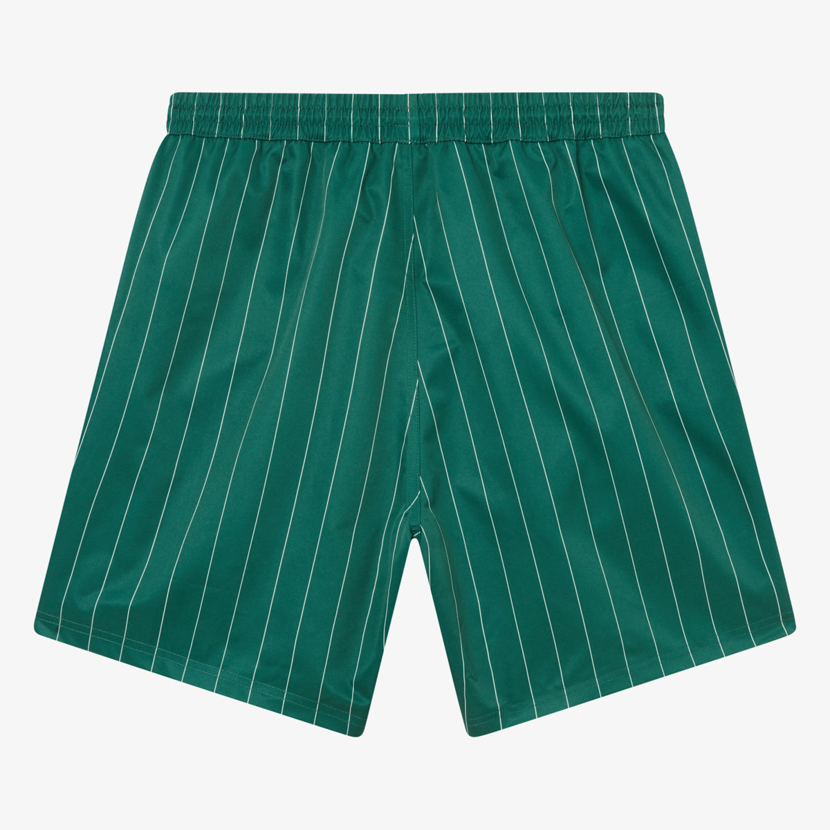 STRIPED TRACK SHORTS - HUNTER GREEN