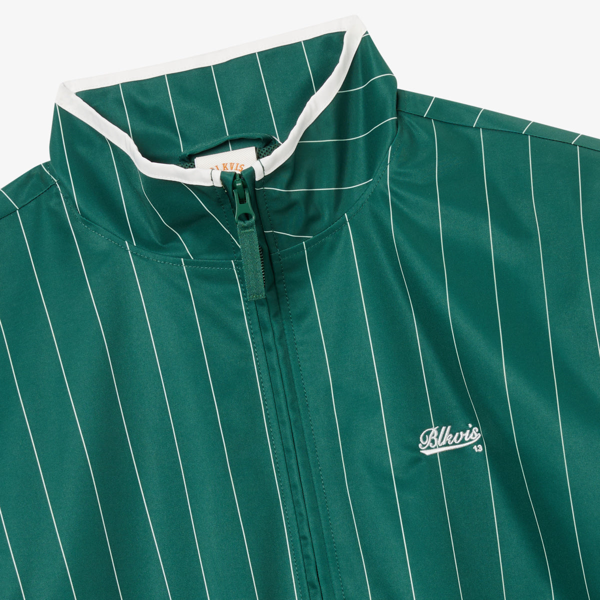 STRIPED TRACK JACKET - HUNTER GREEN