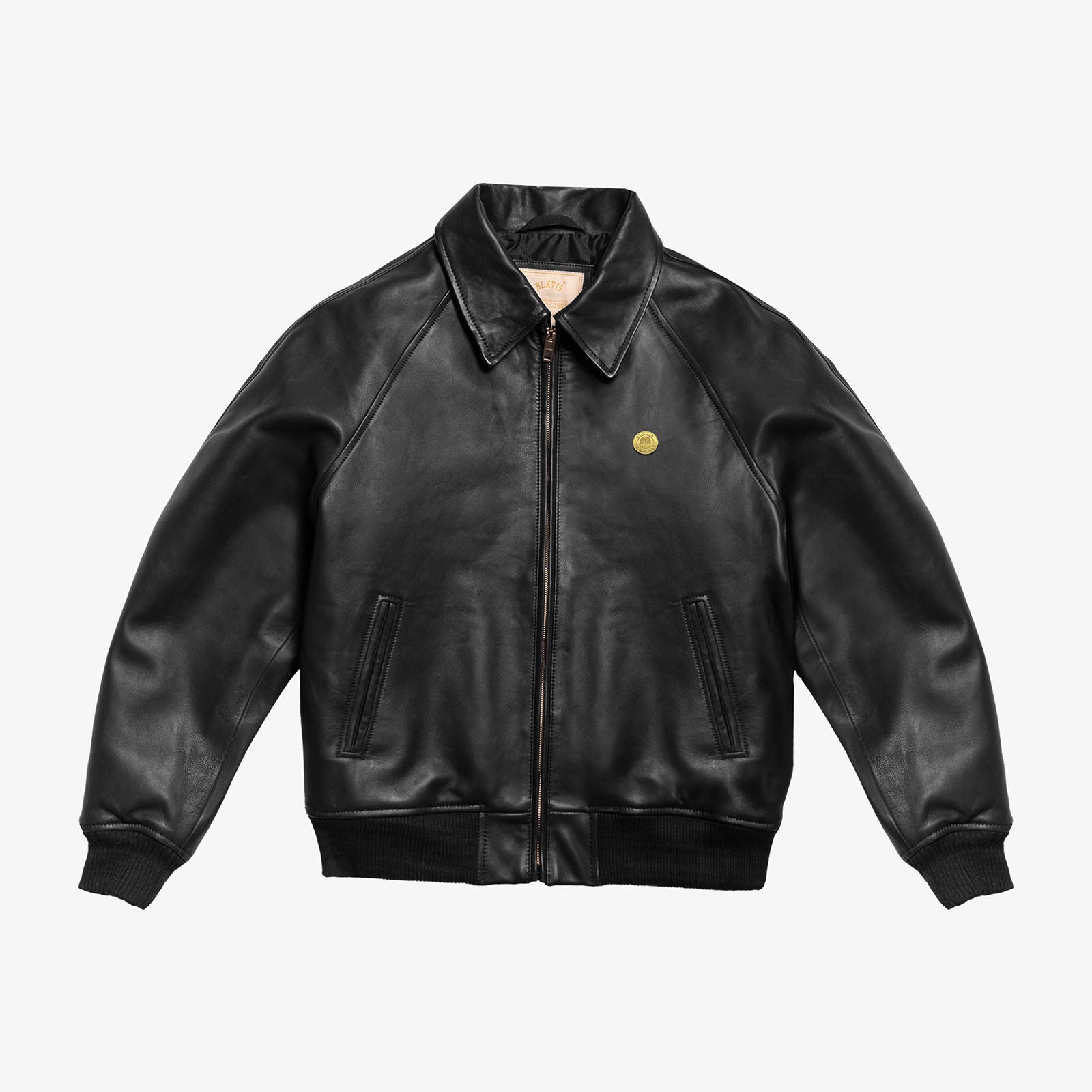 SOURCE LEATHER JACKET - BLACK