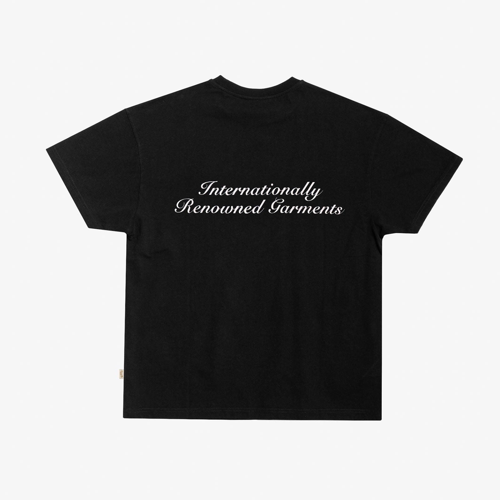 T-SHIRT AVEC LOGO SOURCE - NOIR