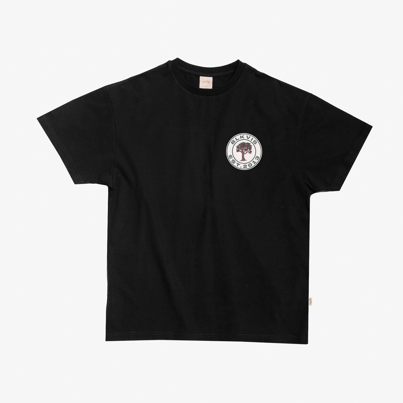 T-SHIRT AVEC LOGO SOURCE - NOIR