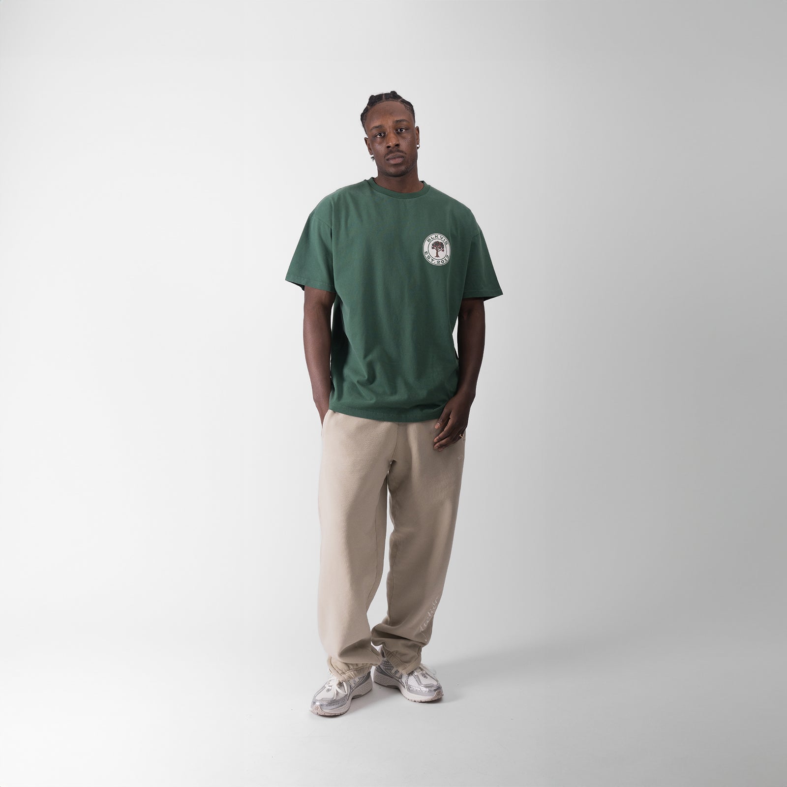 SOURCE LOGO TEE - HUNTER GREEN