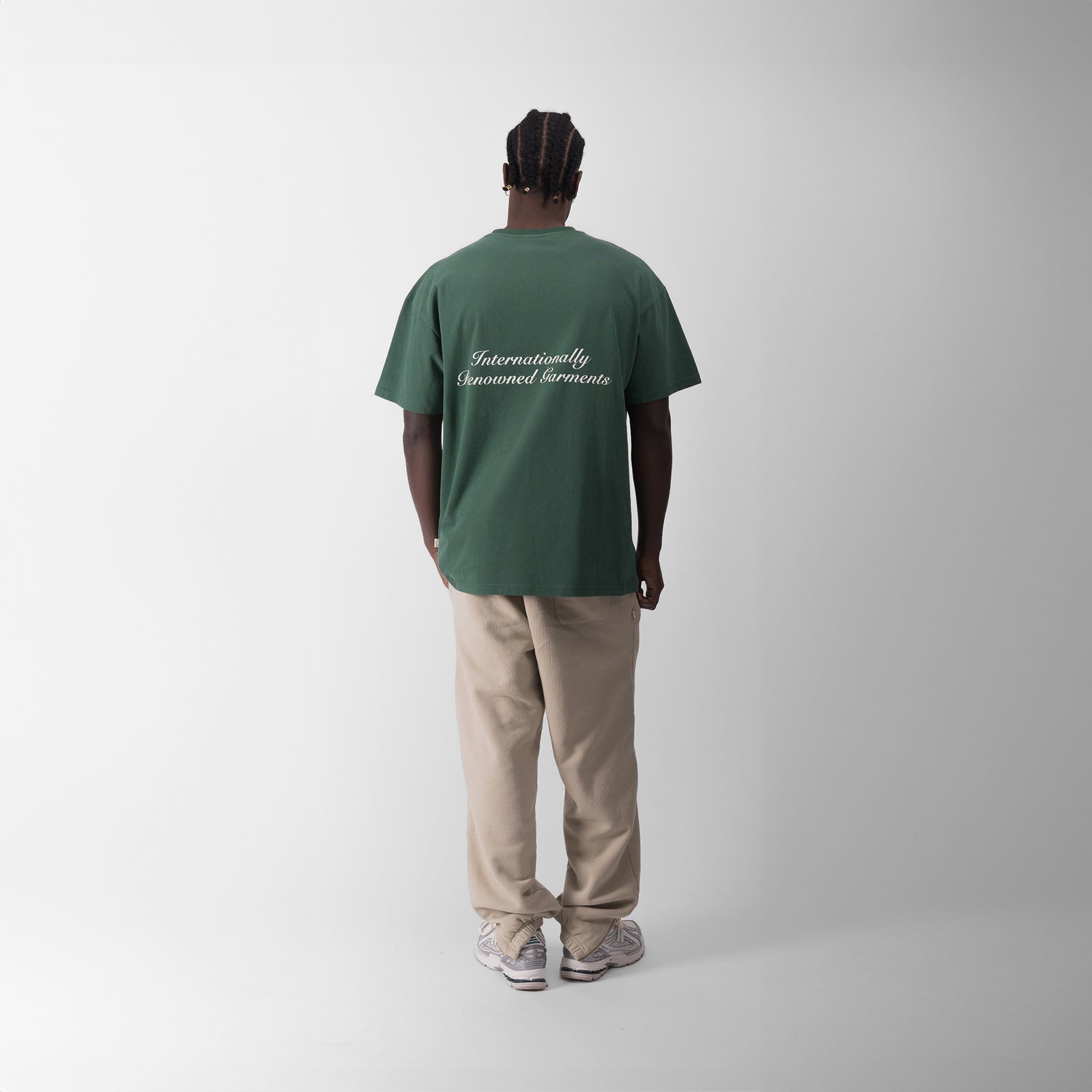 SOURCE LOGO TEE - HUNTER GREEN