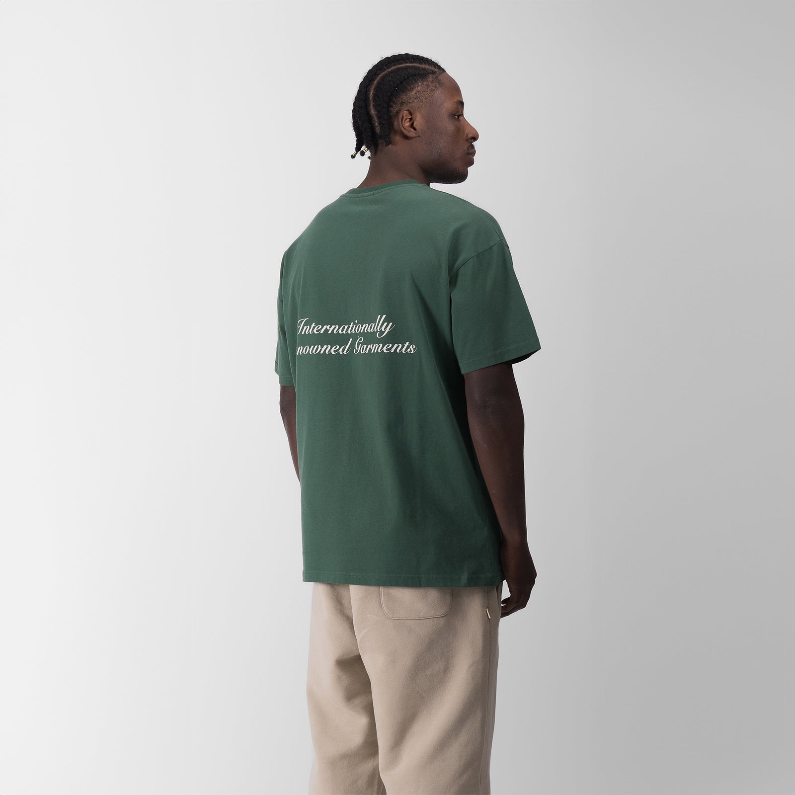 SOURCE LOGO TEE - HUNTER GREEN