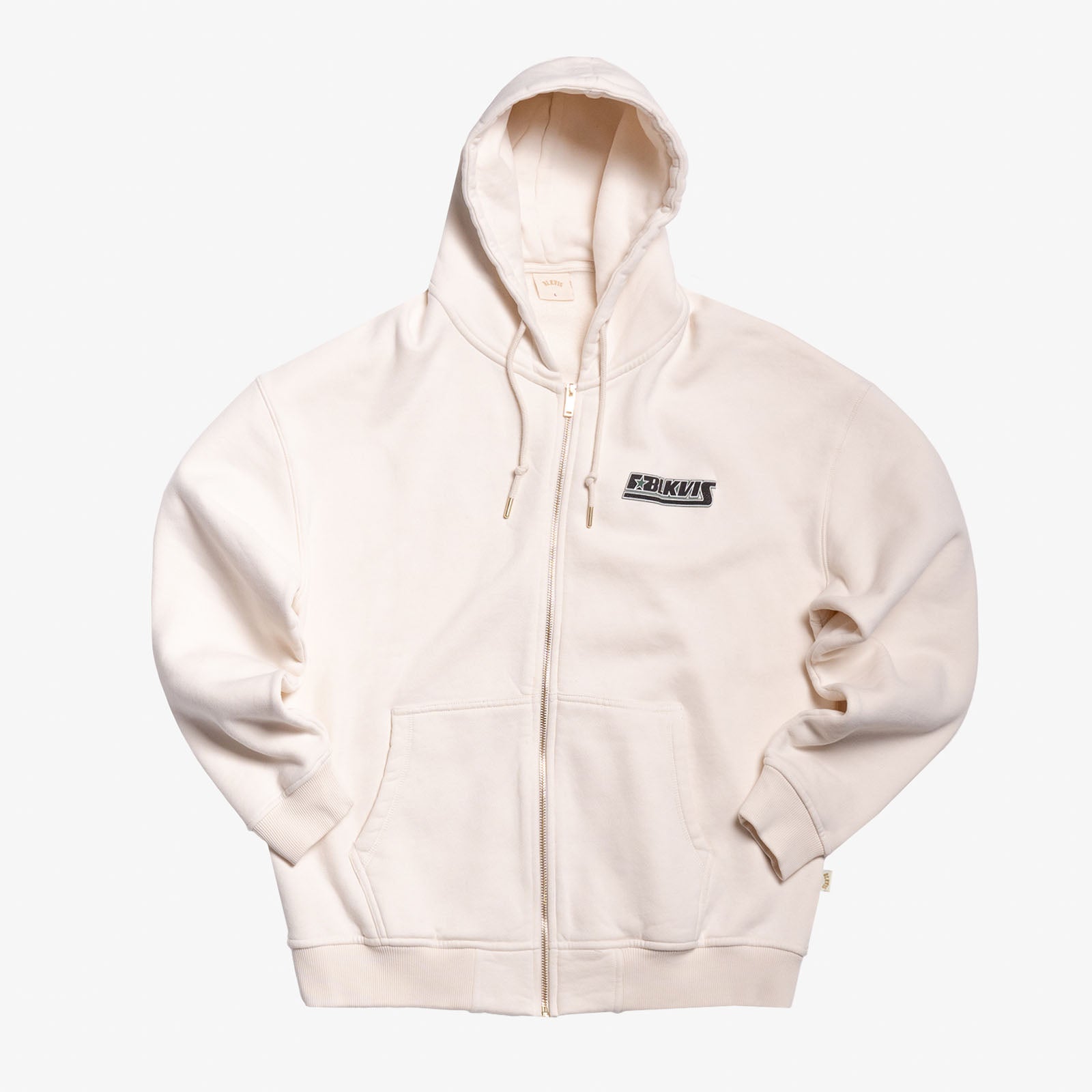 VENTIQUATTRO ZIP HOODY - ANTIQUE WHITE