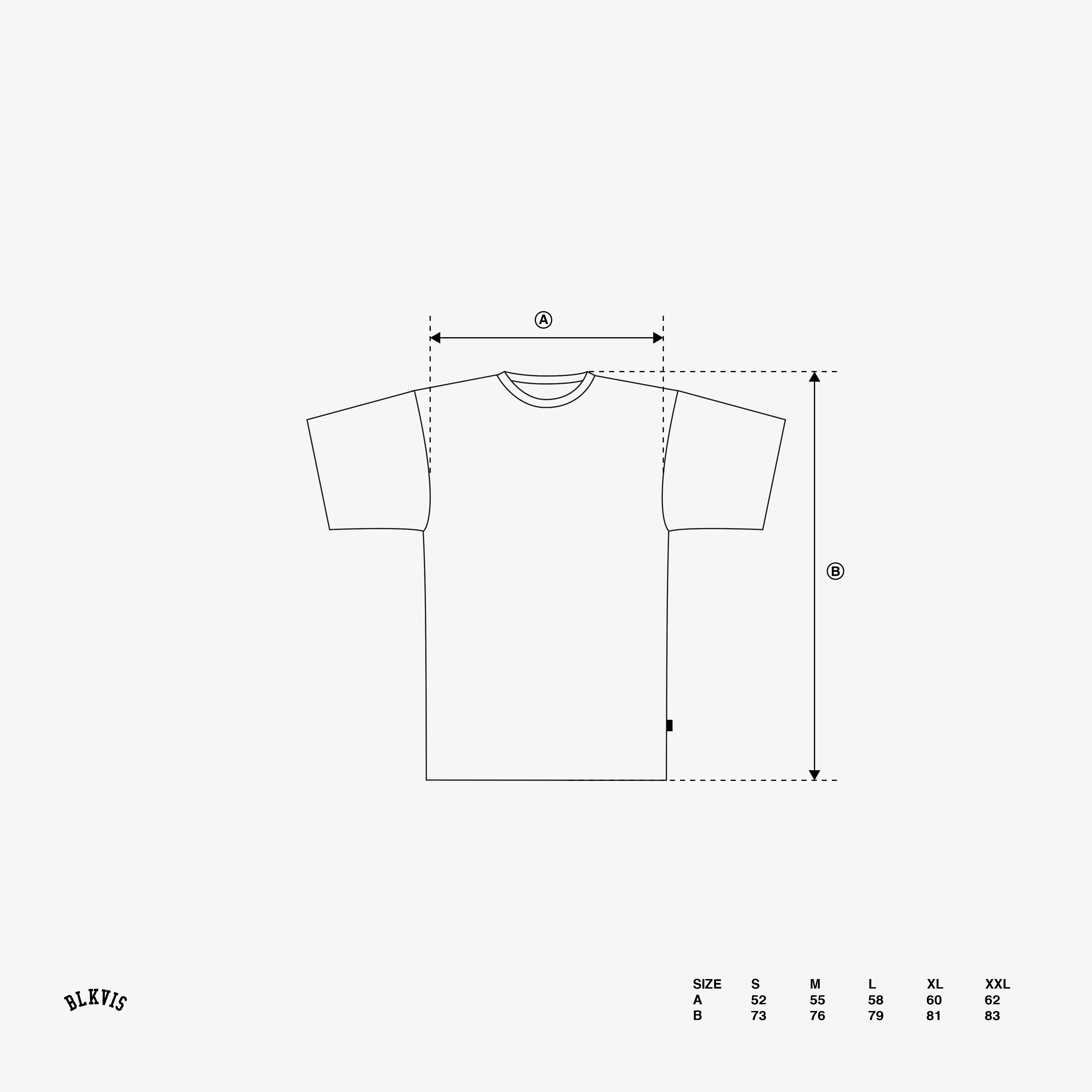 BLKVIS ESSENTIALS OS TEE - BROWN