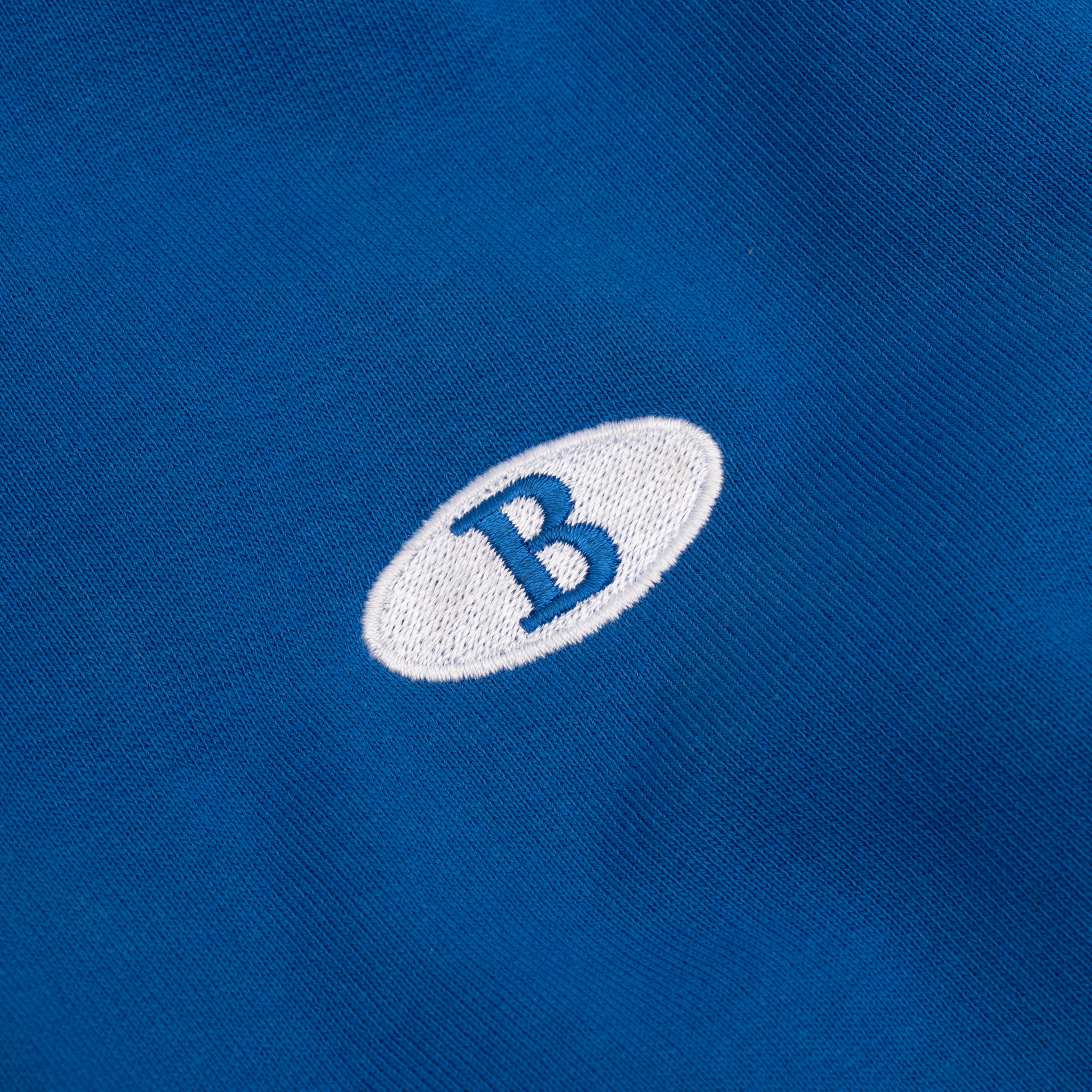 BLKVIS SERIF LOGO HALFZIP - ROYAL BLUE