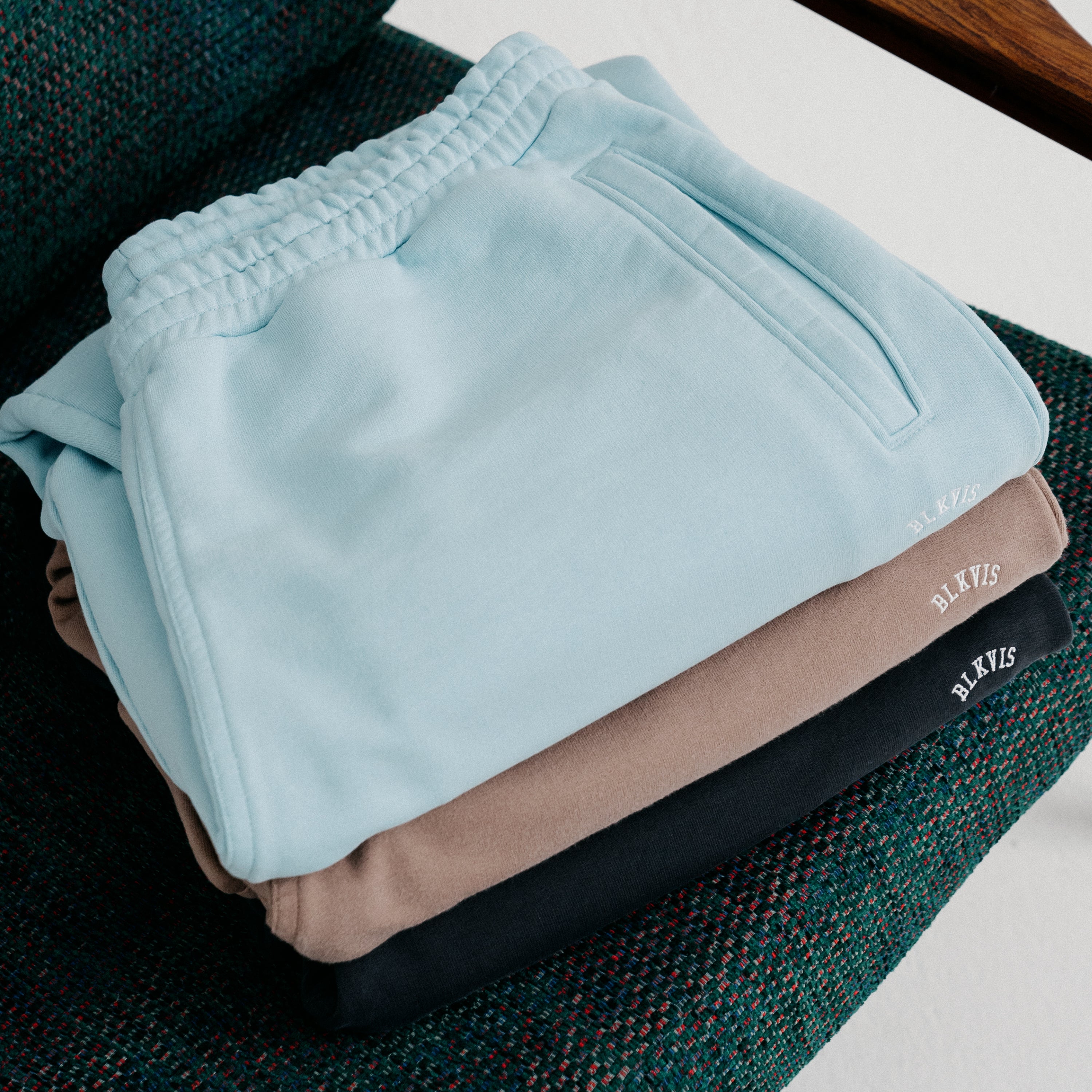 ESSENTIALS OS SWEATPANTS - SKYBLUE