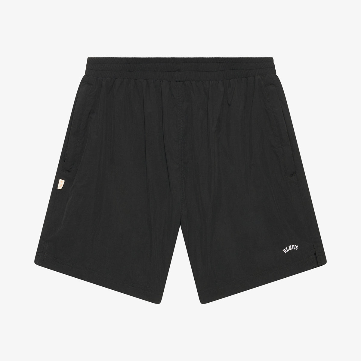 BLKVIS LOGO TRACK SHORTS - BLACK