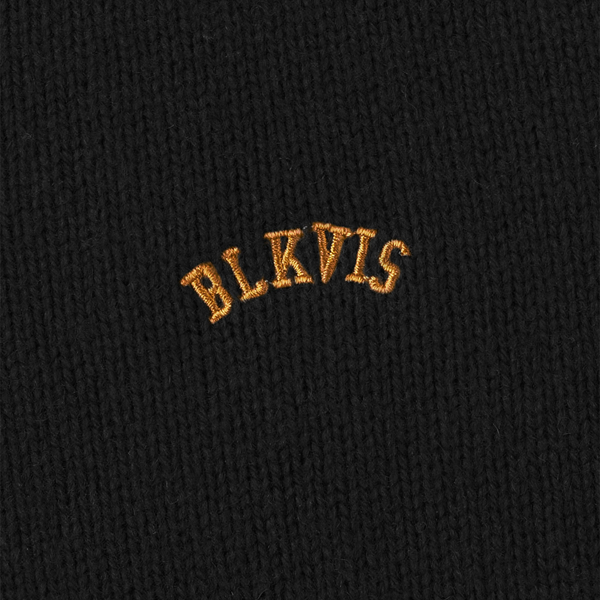 BLKVIS V NECK VEST - BLACK