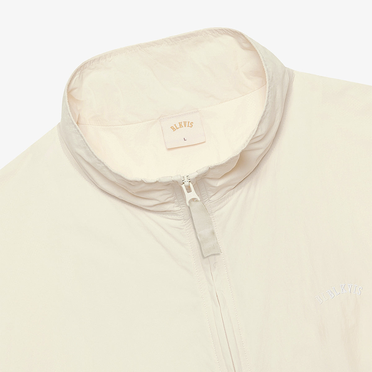 BLKVIS LOGO TRACK JACKET - ANTIQUE WHITE