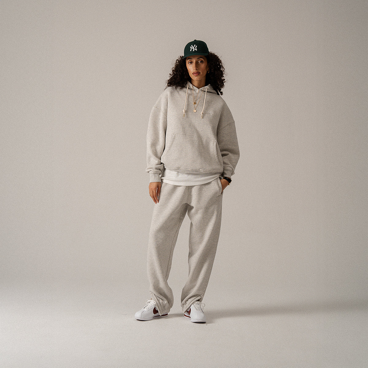 BLKVIS NY SWEATPANTS - LIGHT GREY HEATHER