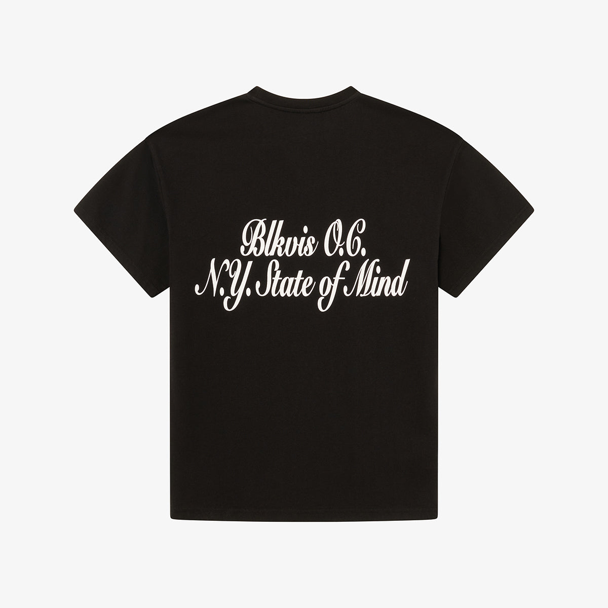 BLKVIS NY SUNRISE SIPS TEE - BLACK