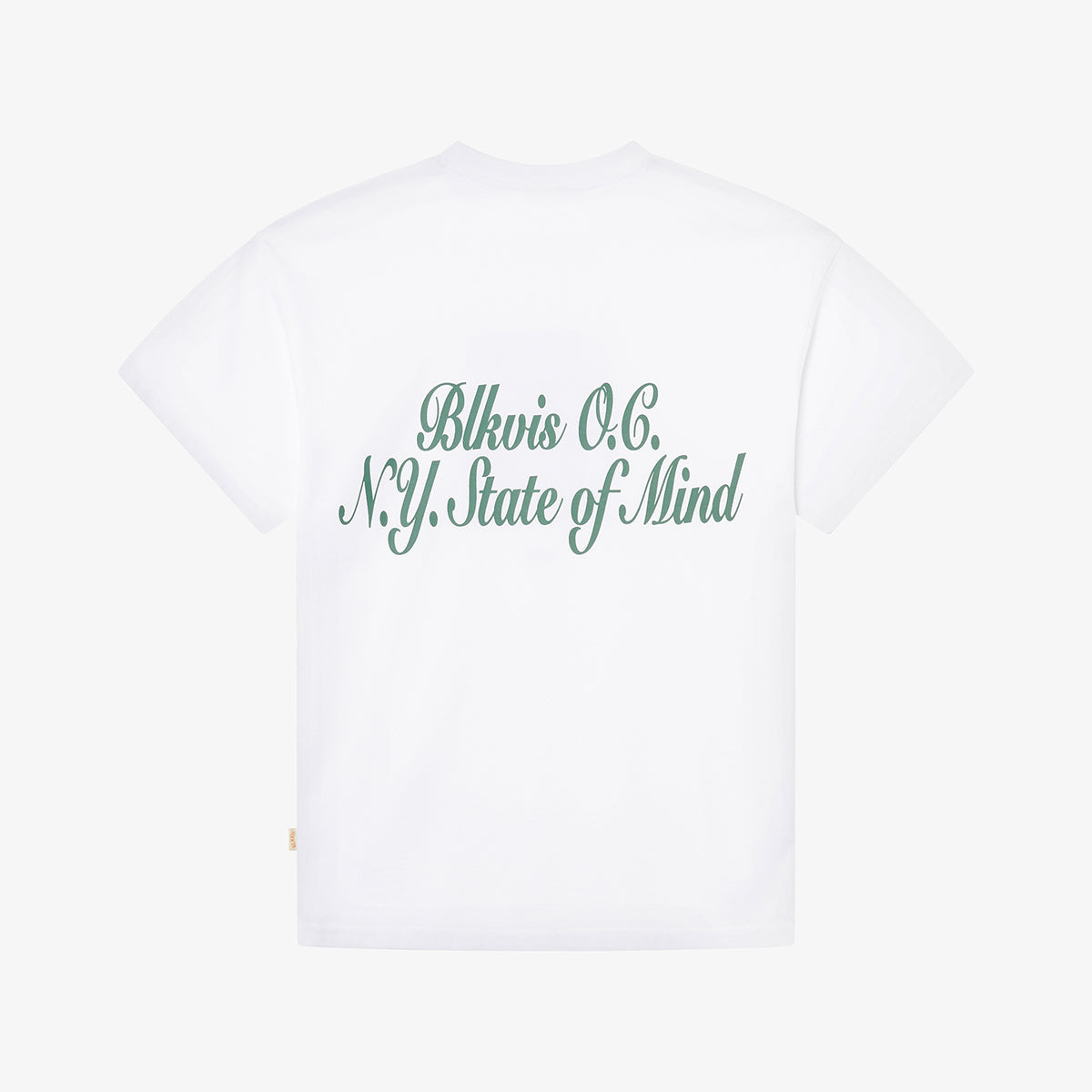 BLKVIS NY SWISH TEE - WHITE