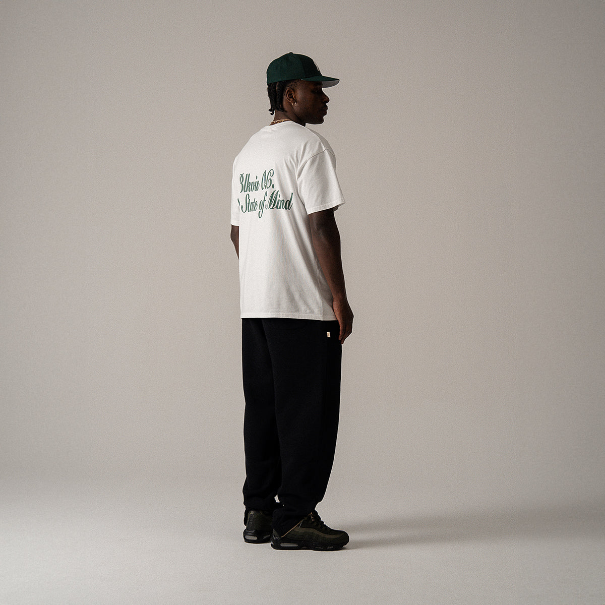 BLKVIS NY SWISH TEE - WHITE