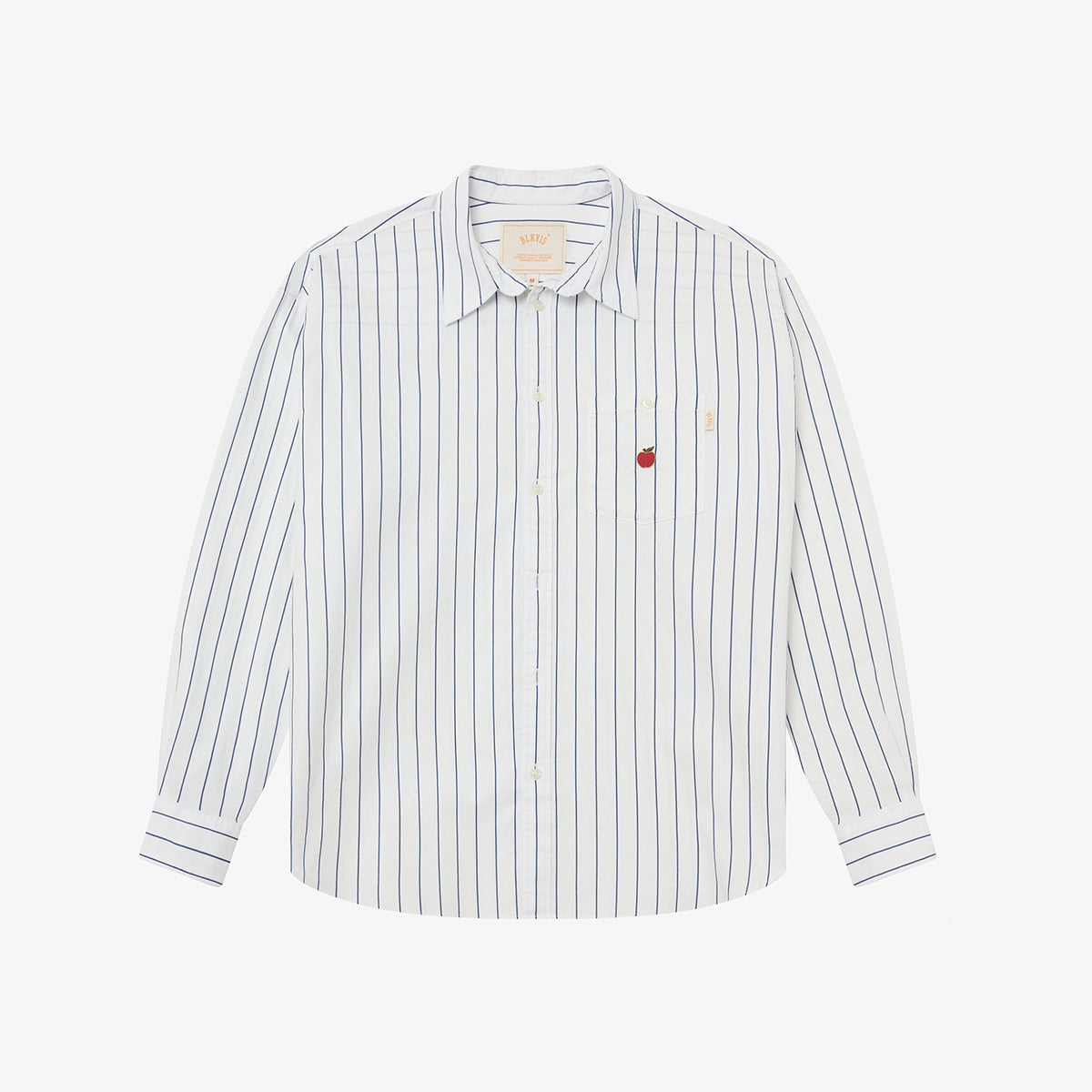 BLKVIS APPLE STRIPED SHIRT - BLACK