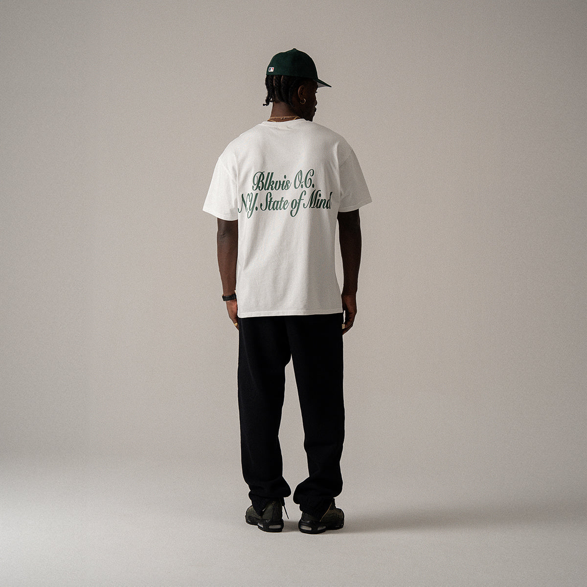 BLKVIS NY SWISH TEE - WHITE