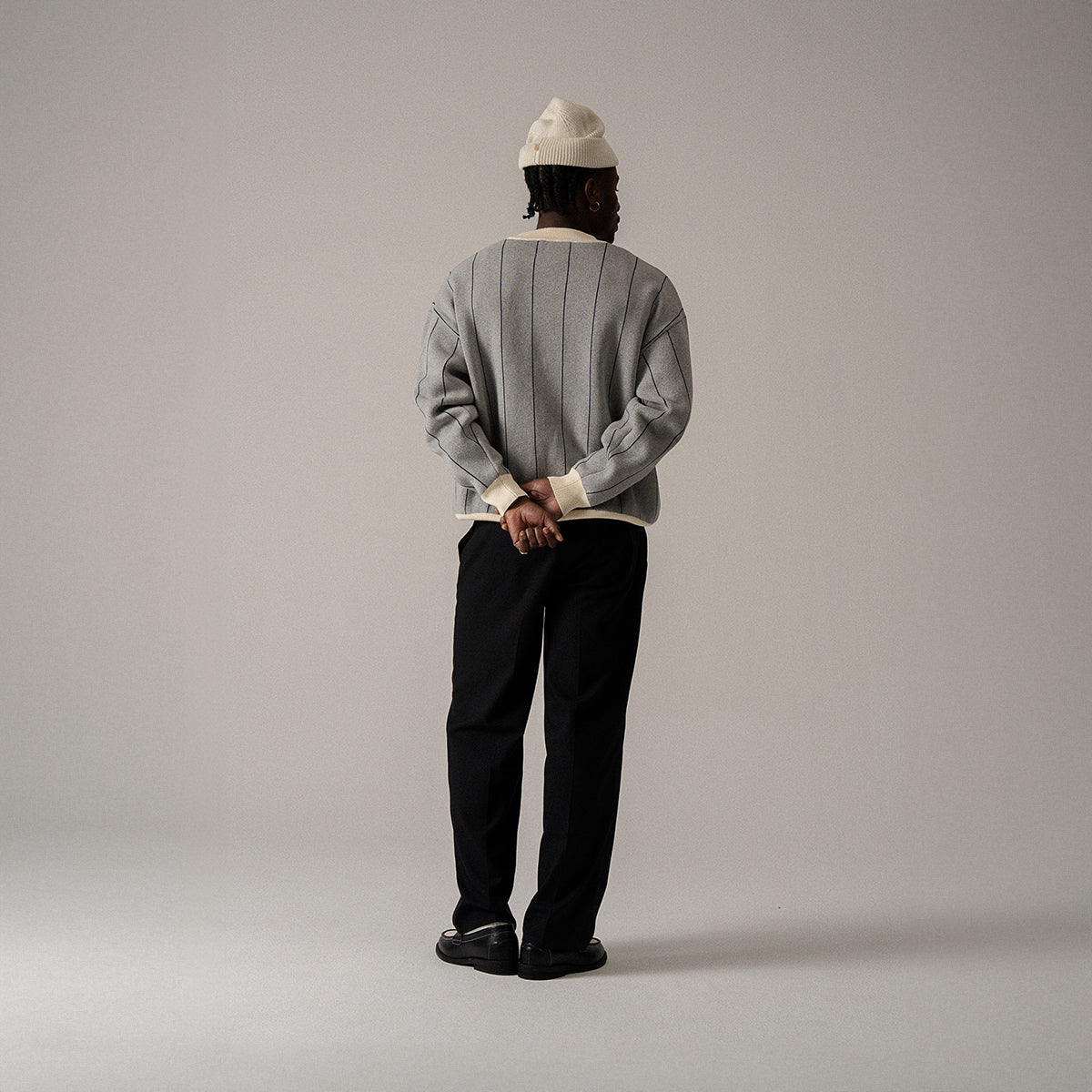 BLKVIS KNITTED SWEATER - ANTIQUE WHITE