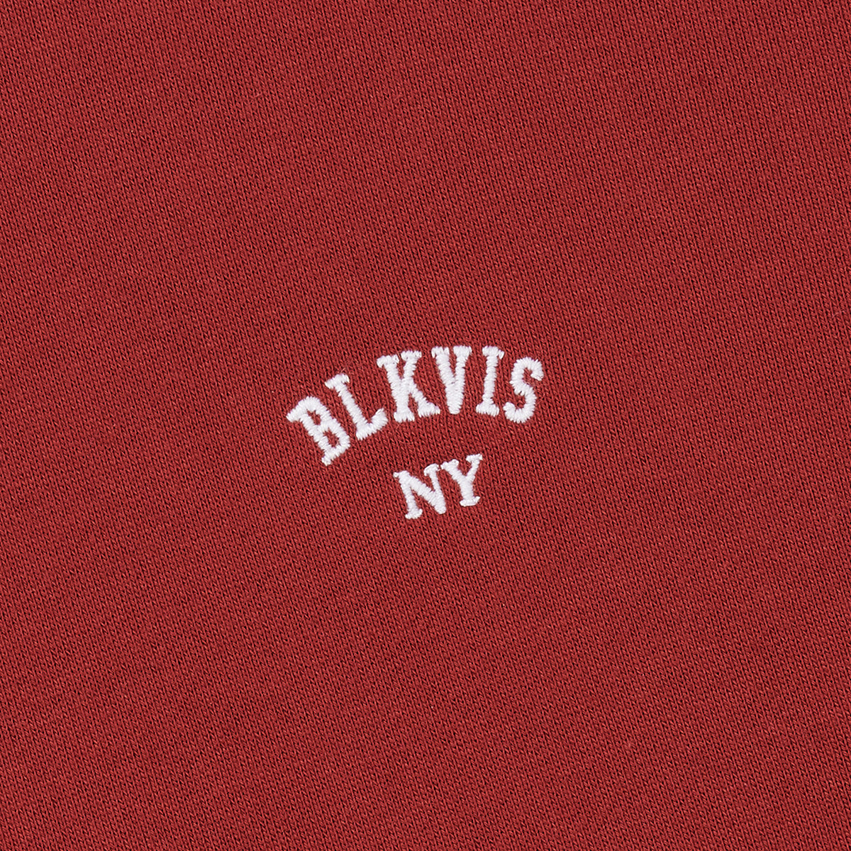 BLKVIS LOGO NY HOODY - MERLOT