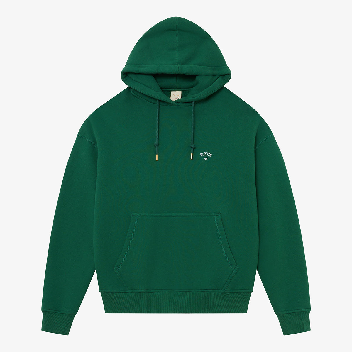 BLKVIS LOGO NY HOODY - HUNTER GREEN