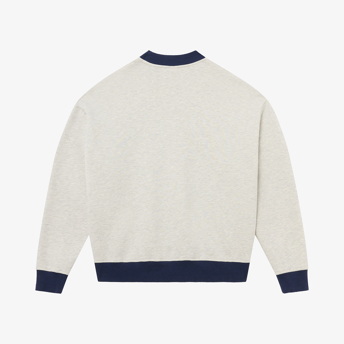 BLKVIS NY CREWNECK - LIGHT GREY HEATHER