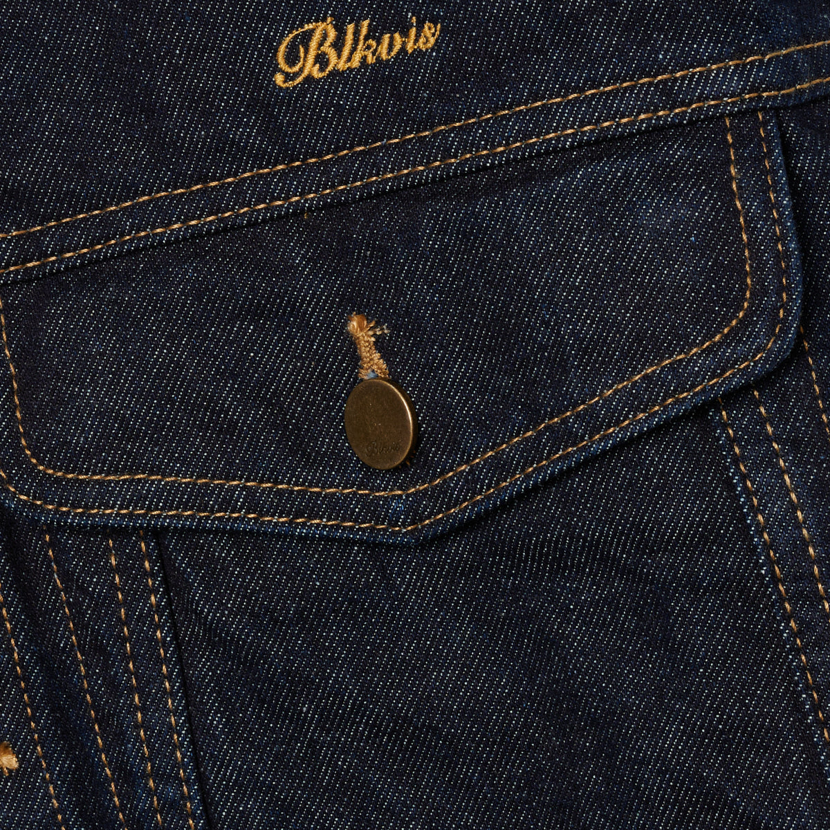 SCRIPT DENIM JACKET - RAW