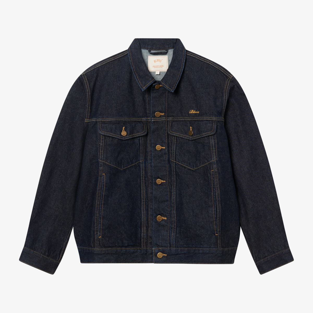 SCRIPT DENIM JACKET - RAW