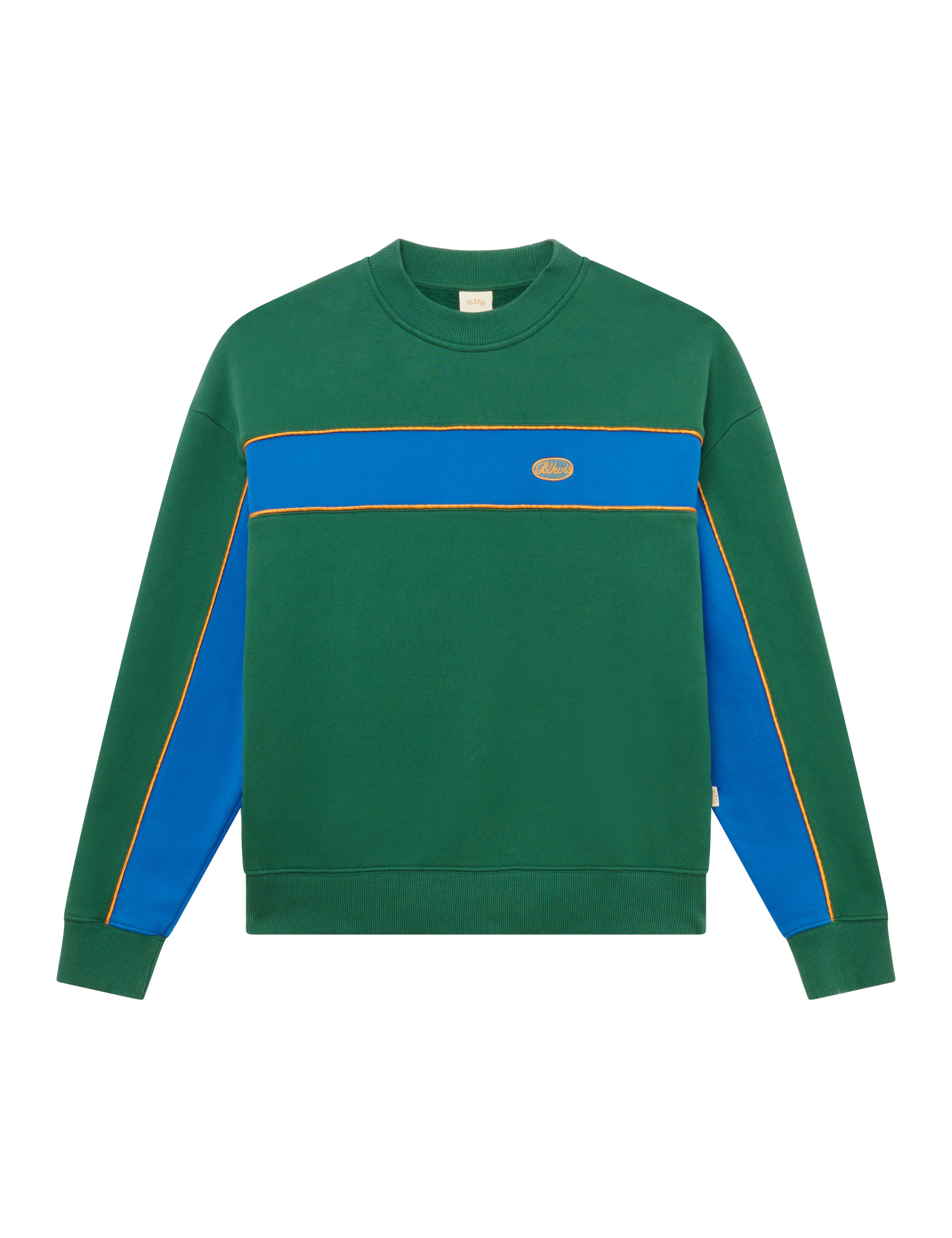 BLKVIS SCRIPT CREWNECK - HUNTER GREEN