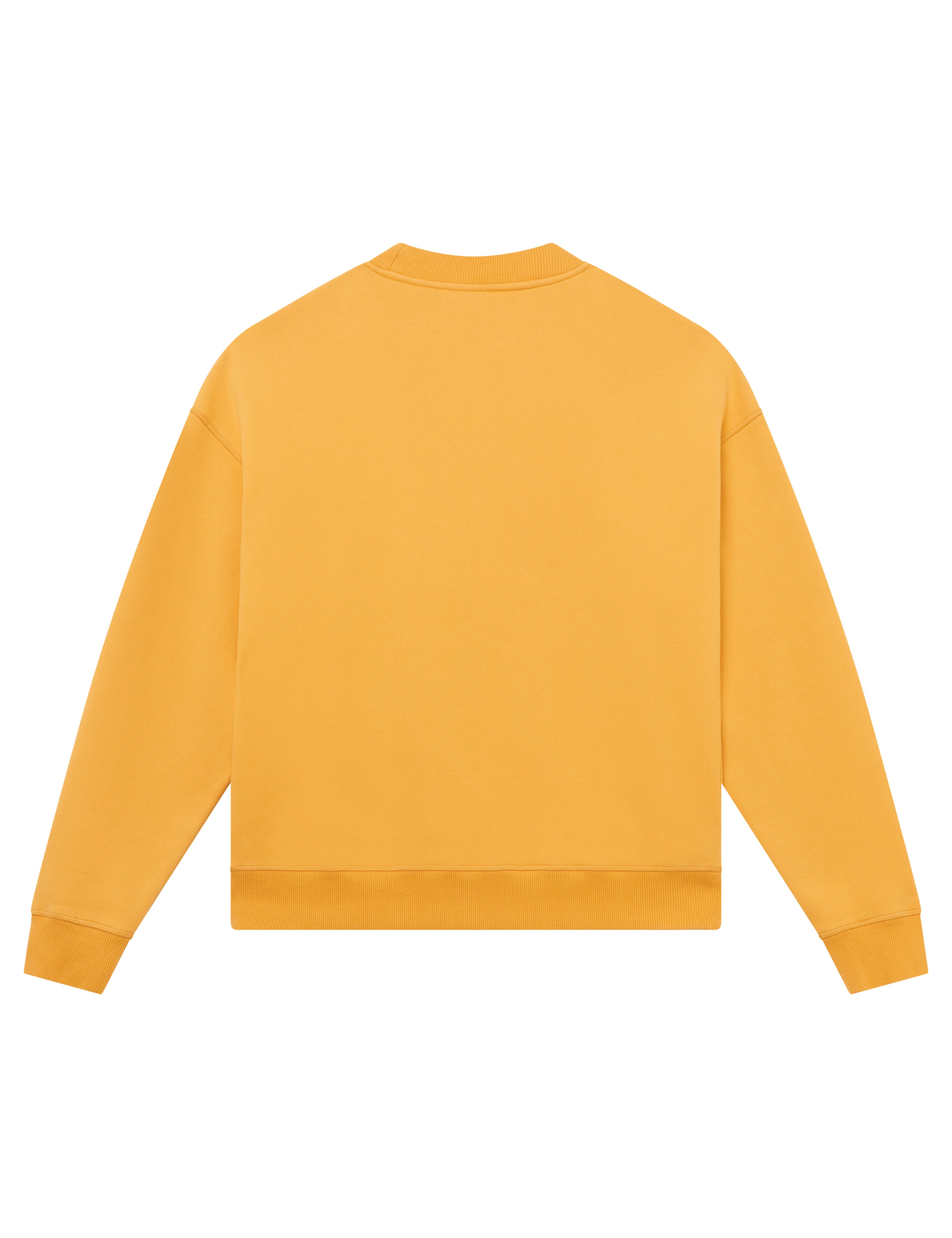 BLKVIS LOGO CREWNECK - HONEY GOLD