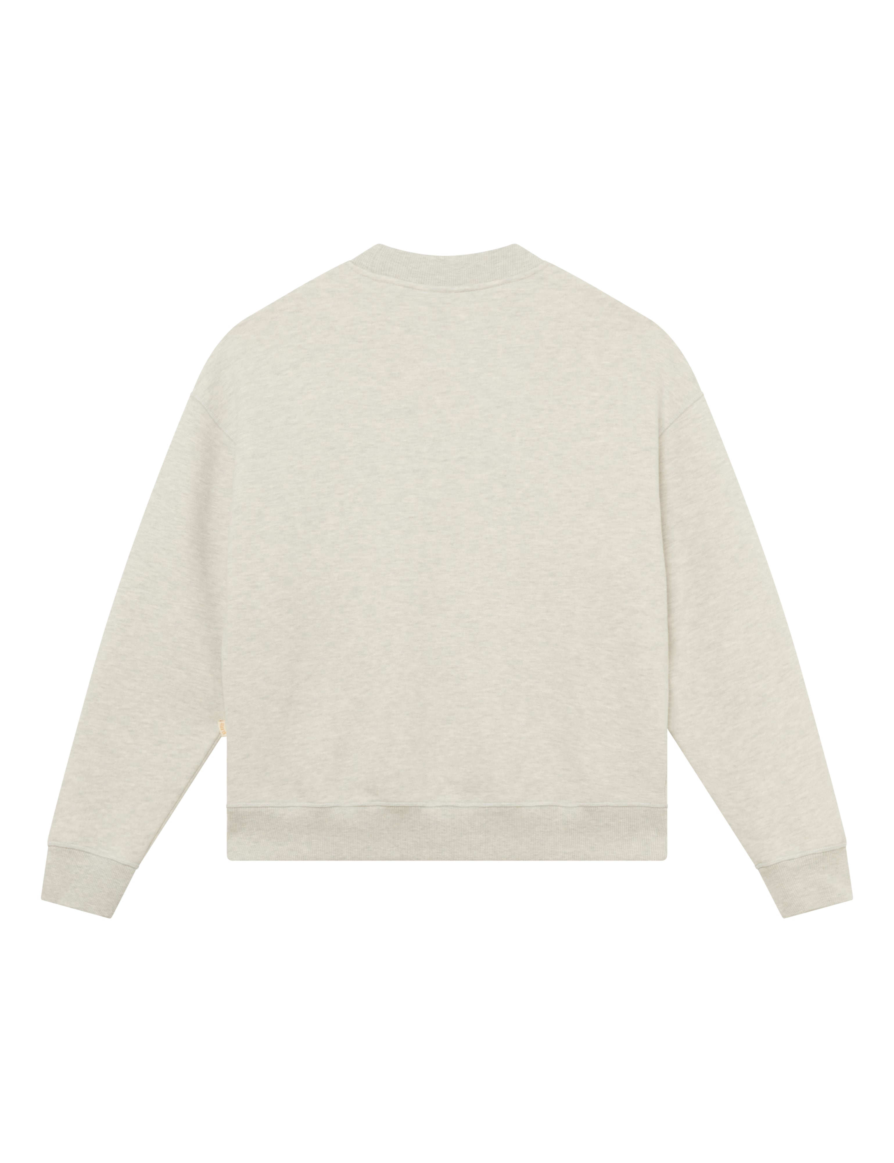 BLKVIS LOGO CREWNECK - LIGHT GREY HEATHER