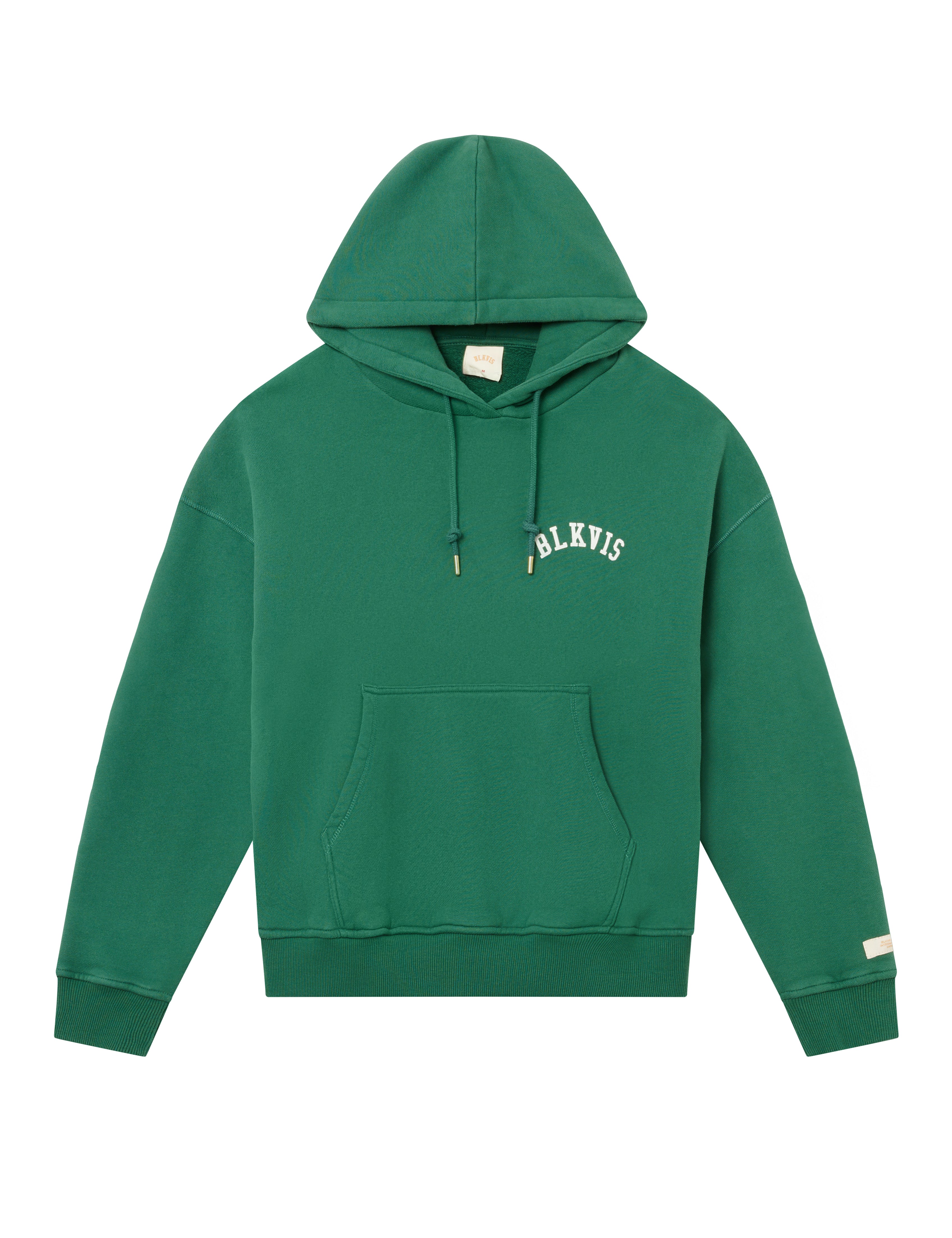 BLKVIS LOGO HOODIE - HUNTER GREEN