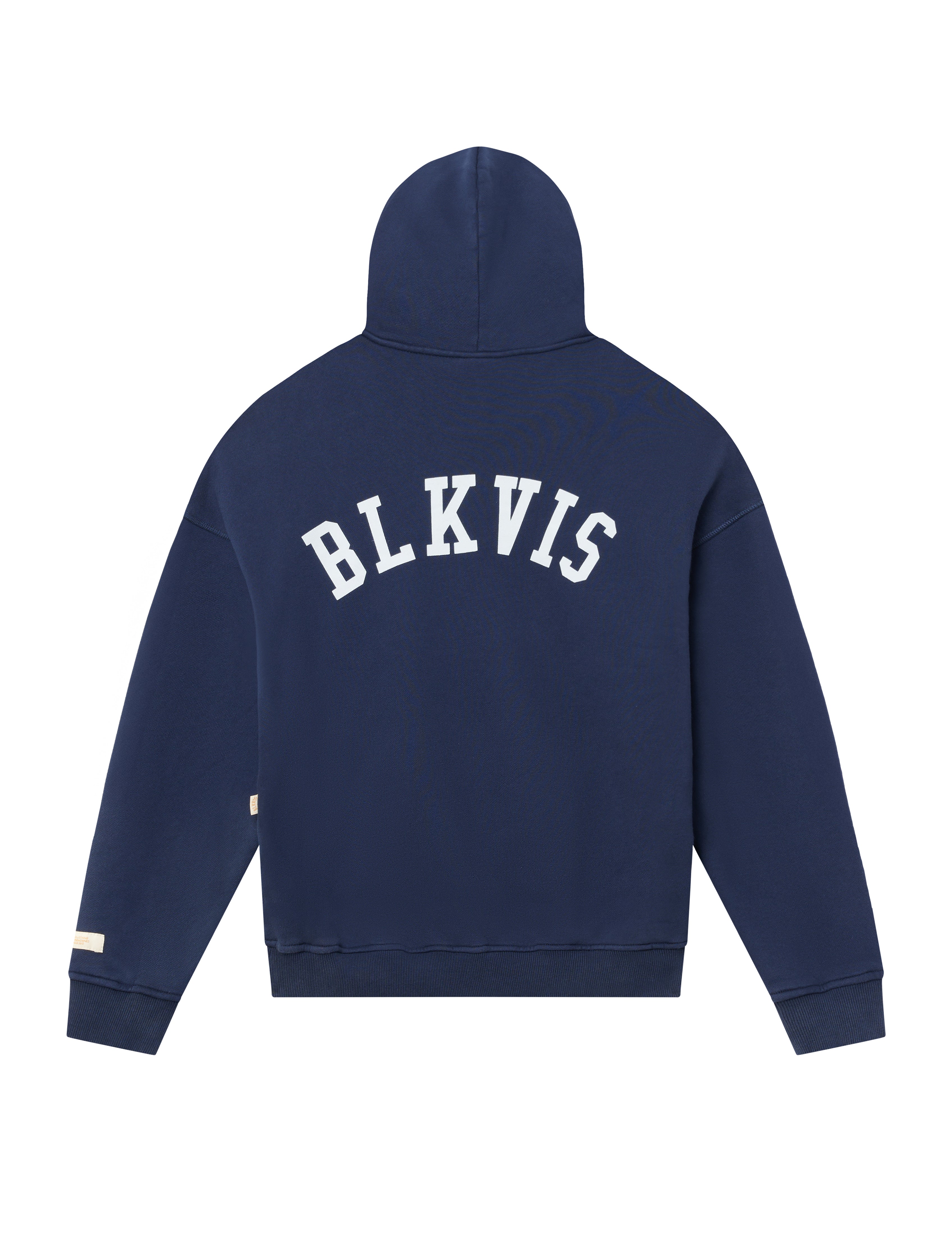 BLKVIS LOGO HOODIE - PEACOAT