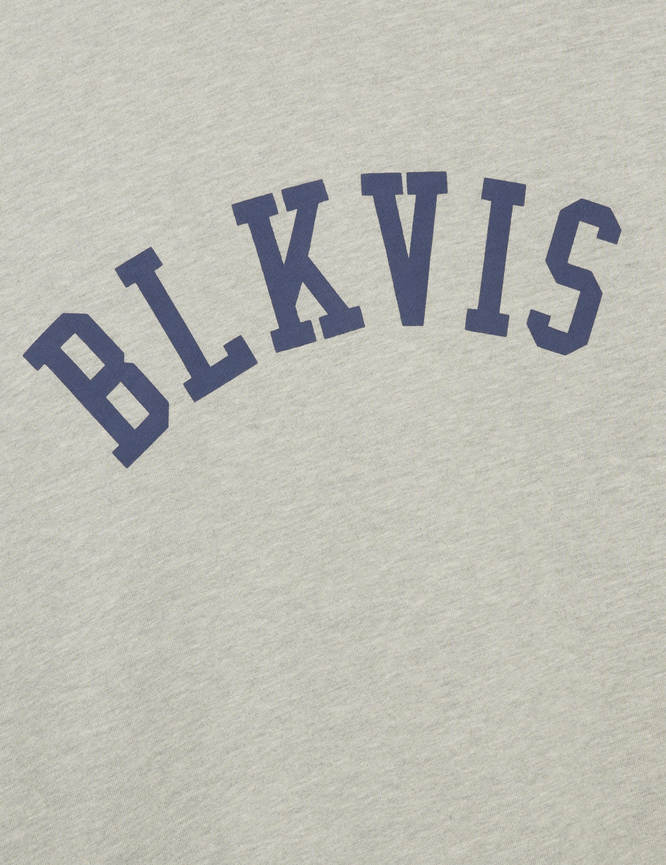 BLKVIS LOGO HOODIE - LIGHT GREY HEATHER