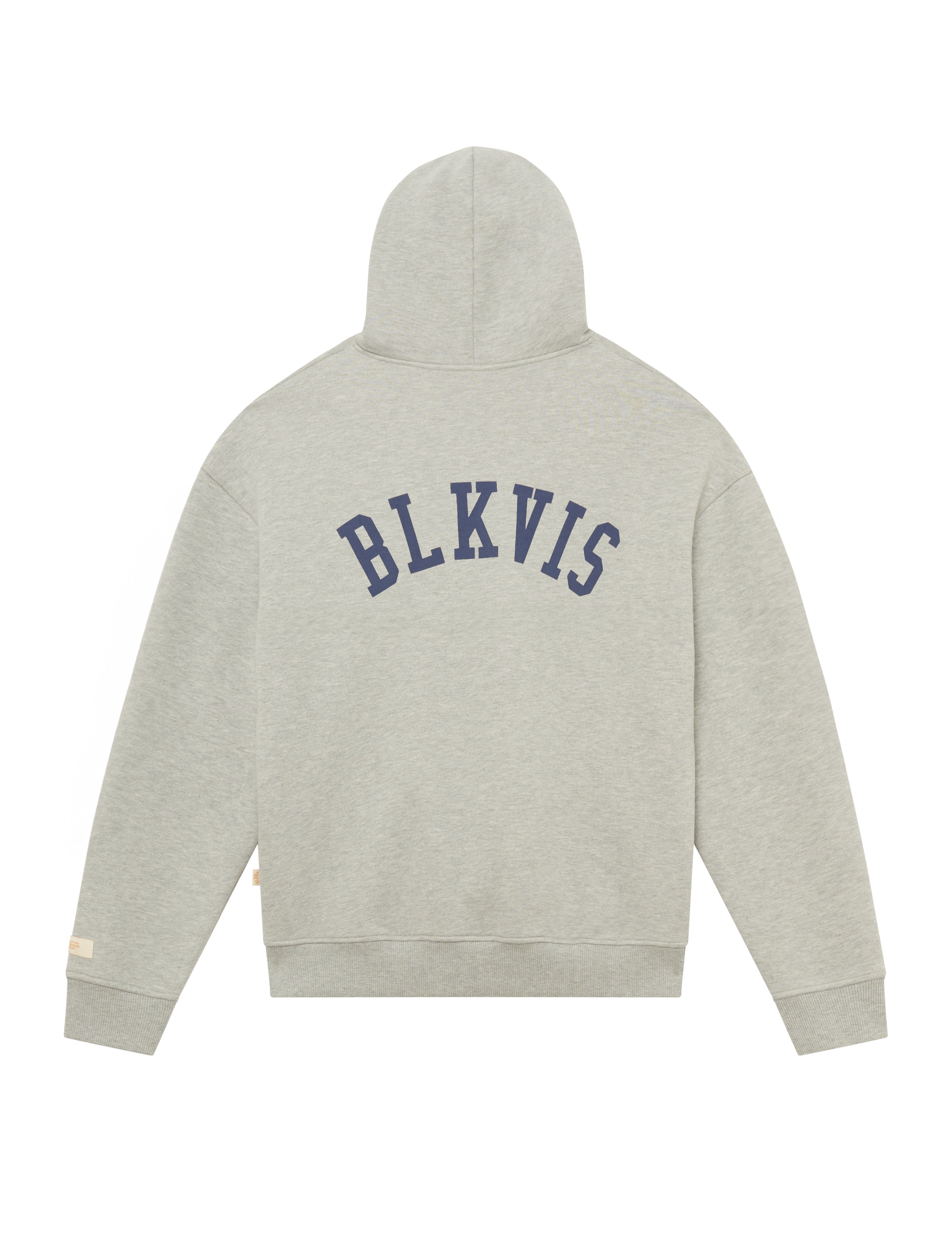 BLKVIS LOGO HOODIE - LIGHT GREY HEATHER