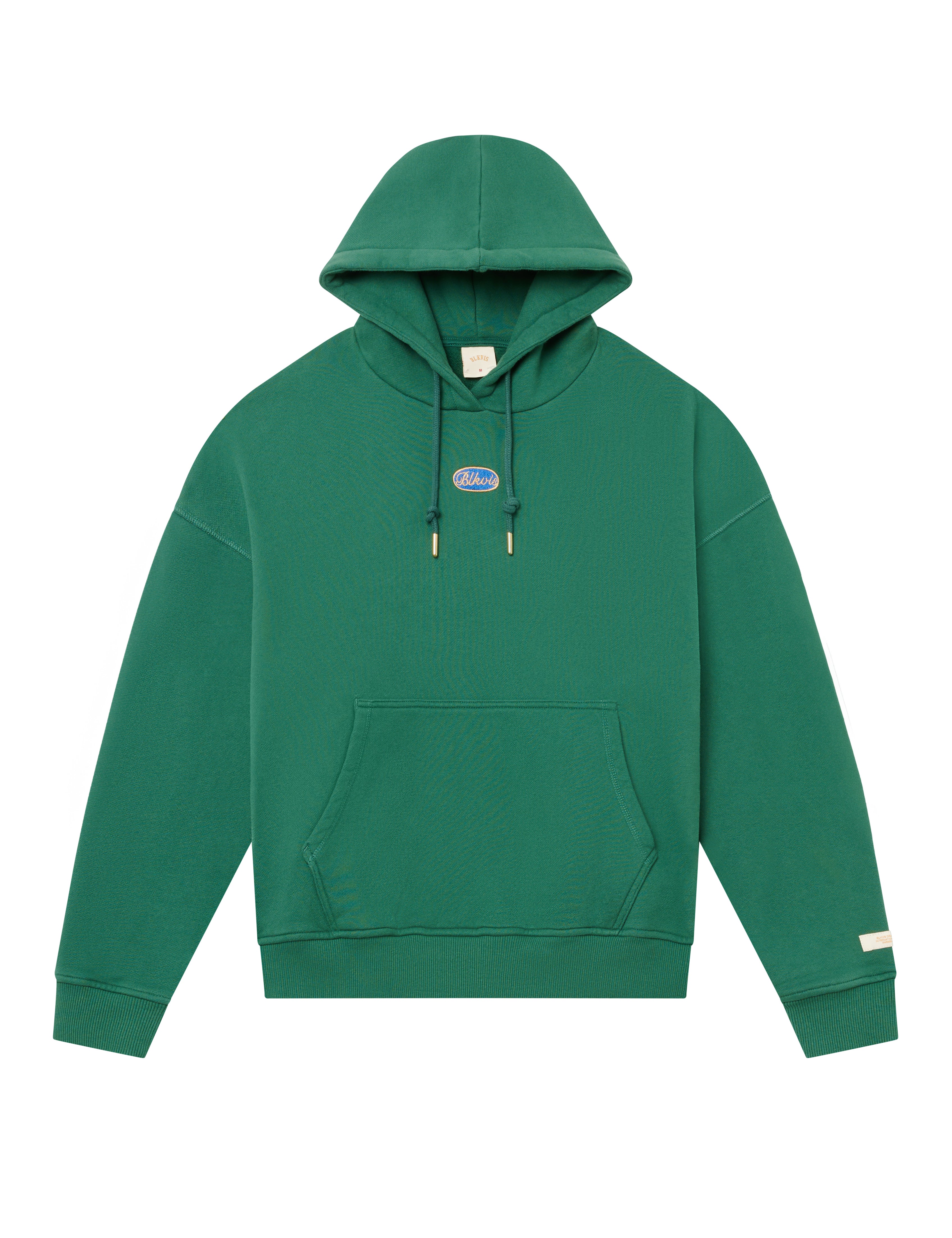 BLKVIS SCRIPT HOODIE - HUNTER GREEN