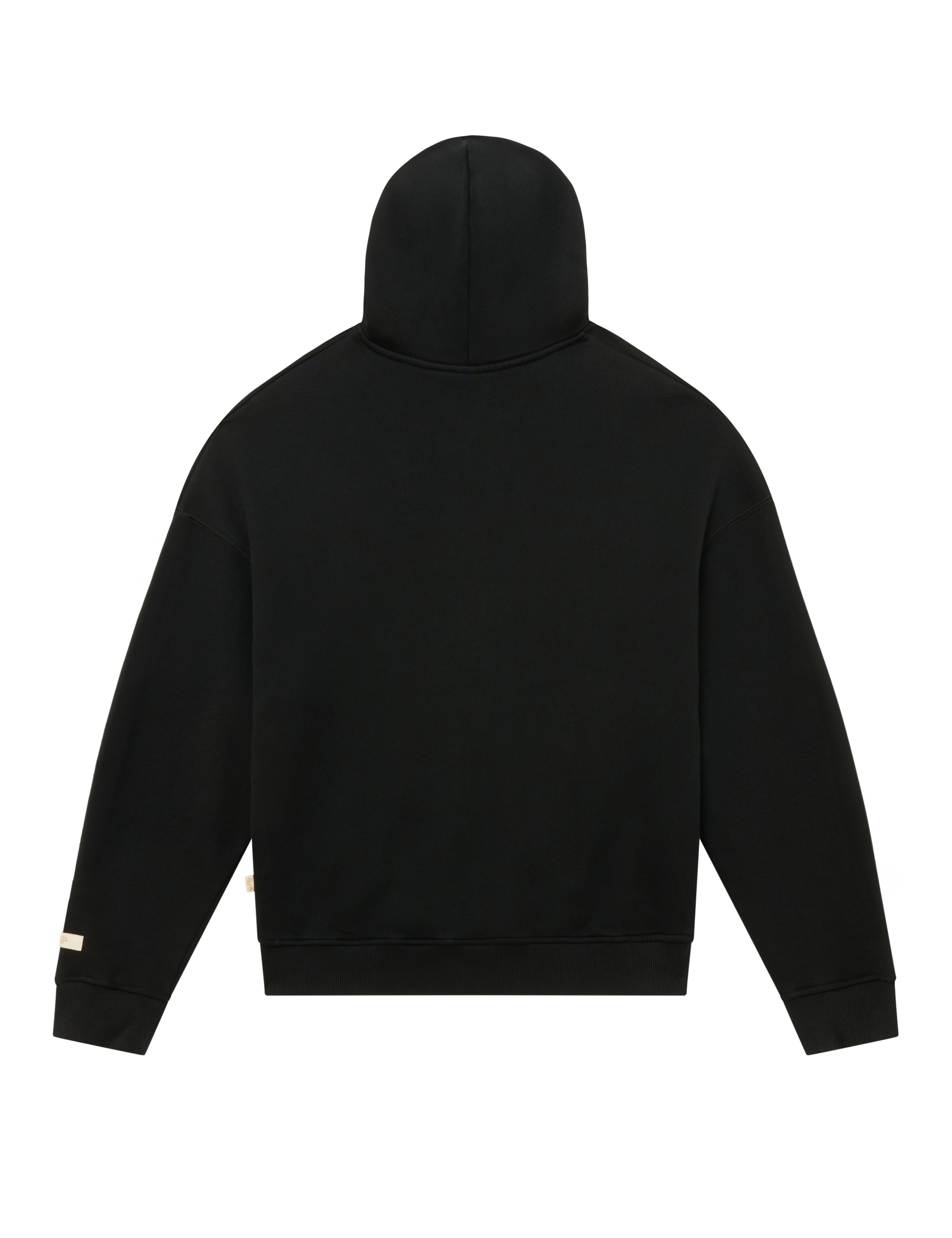 BLKVIS SCRIPT ZIP HOODIE - BLACK