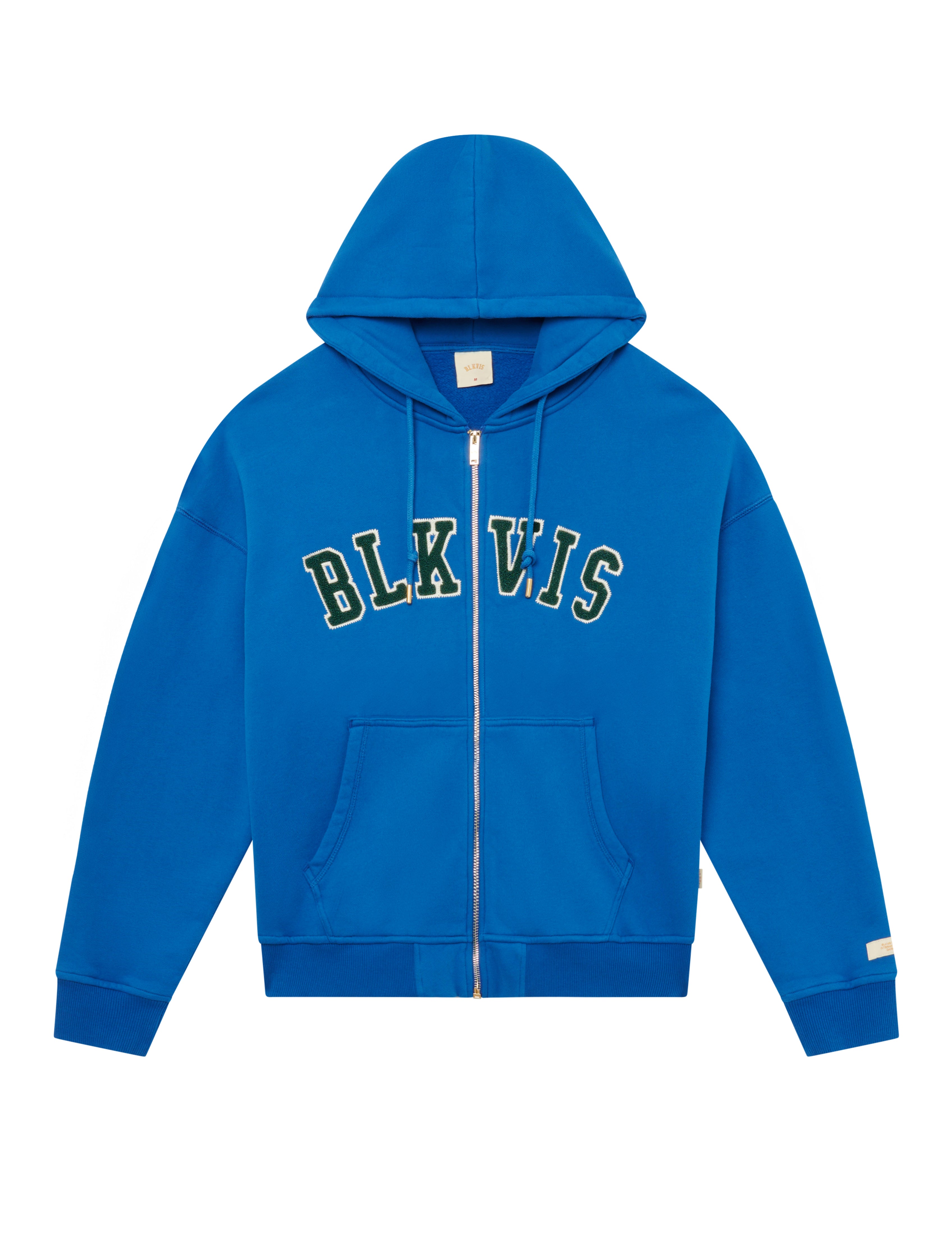 BLKVIS LOGO ZIP HOODIE - BLUE LOILITE