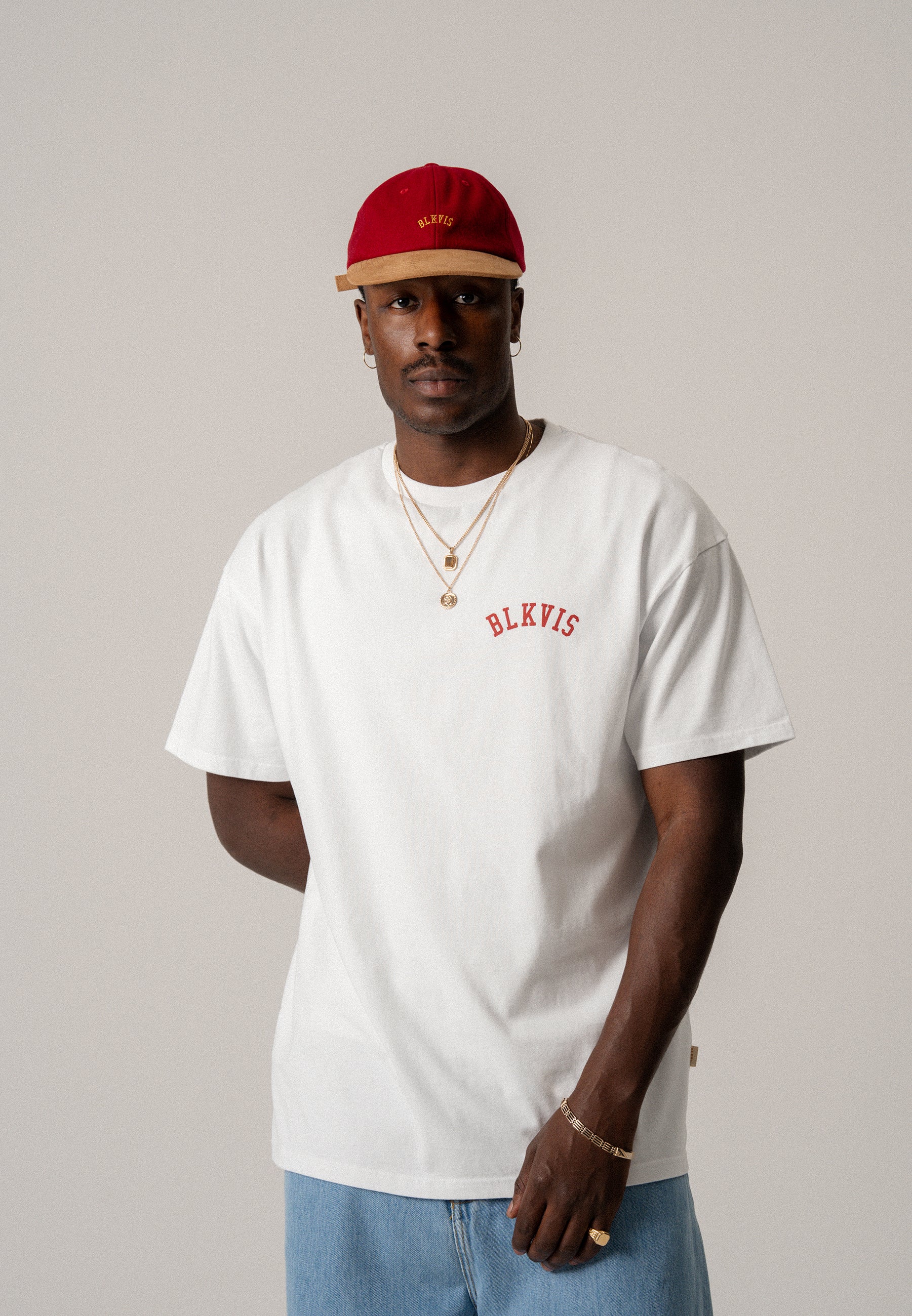 BLKVIS Logo Tee - WHITE