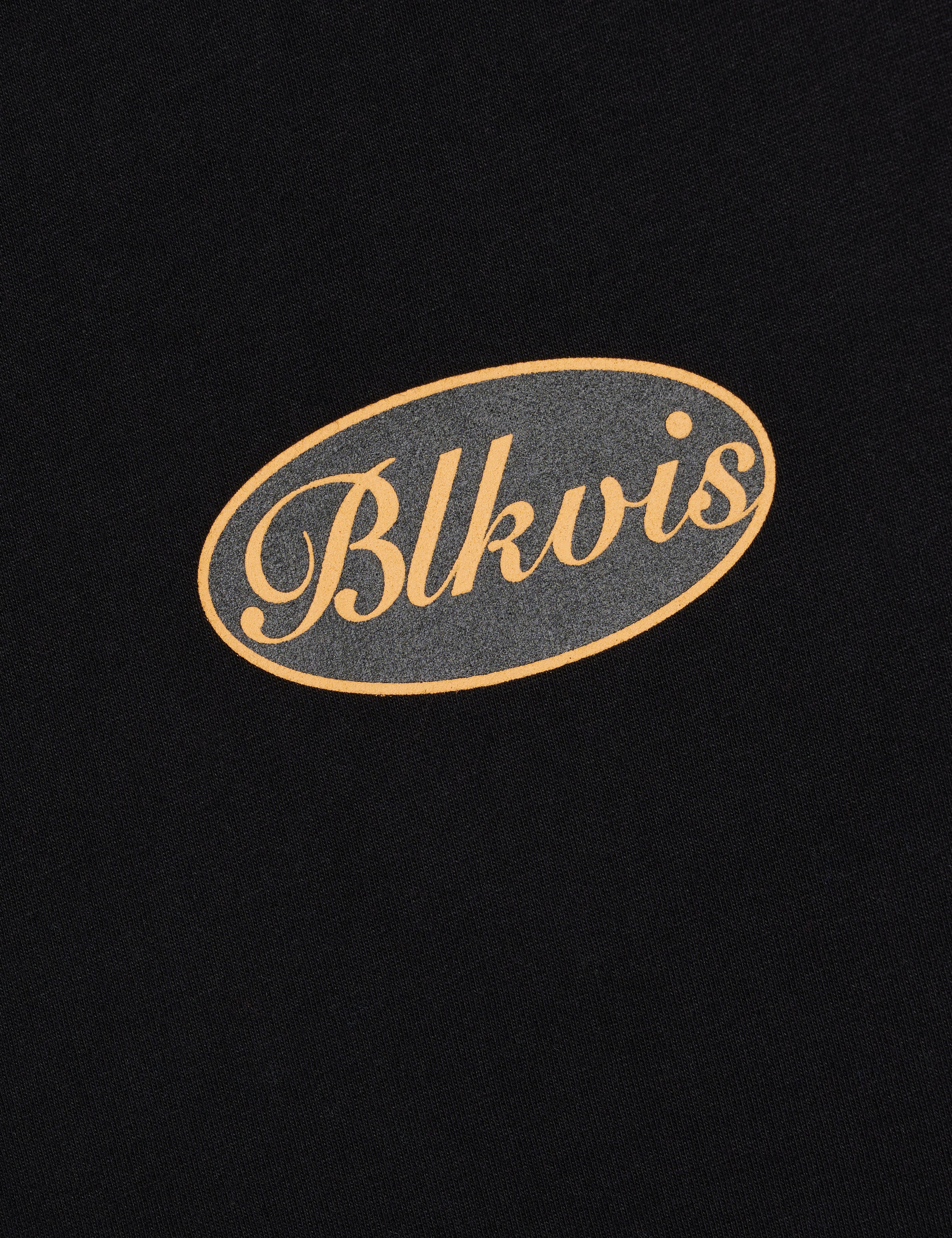 BLKVIS SCRIPT TEE - BLACK