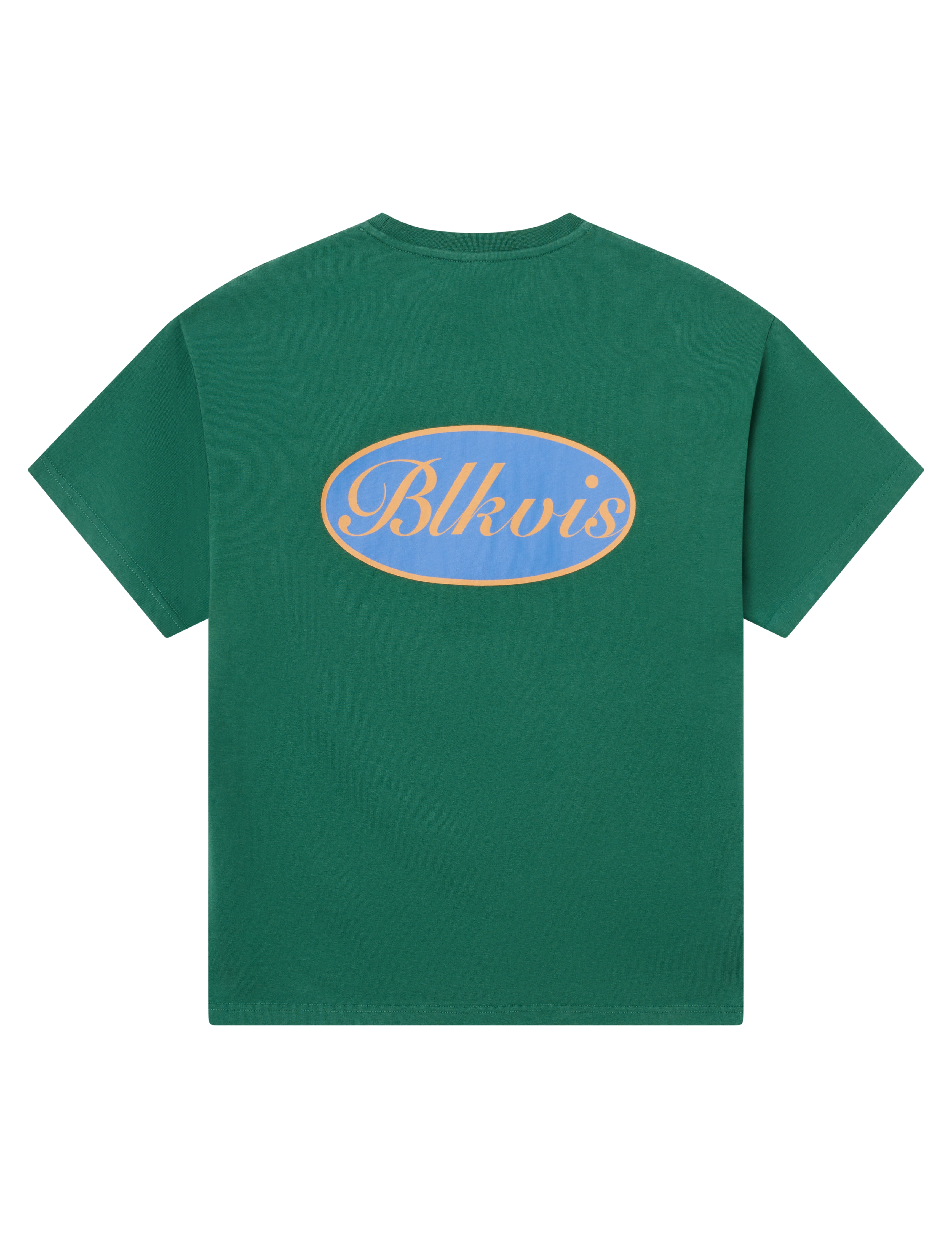 BLKVIS SCRIPT TEE - HUNTER GREEN